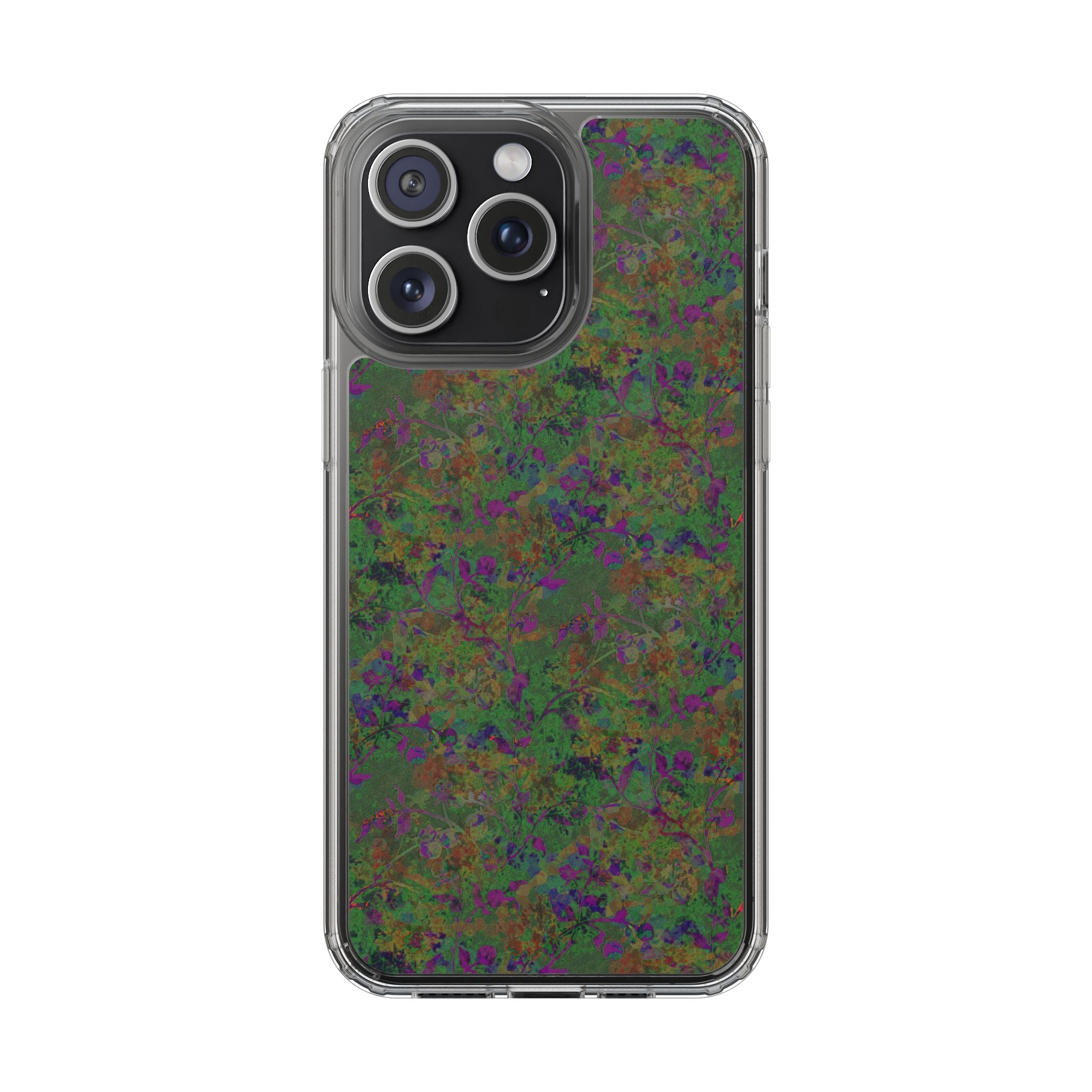 iPhone 15 Clear Case – Hidden Weave Series V3 No.24