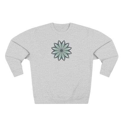 Unisex Crewneck Sweatshirt - Love Light Mandalas No.22