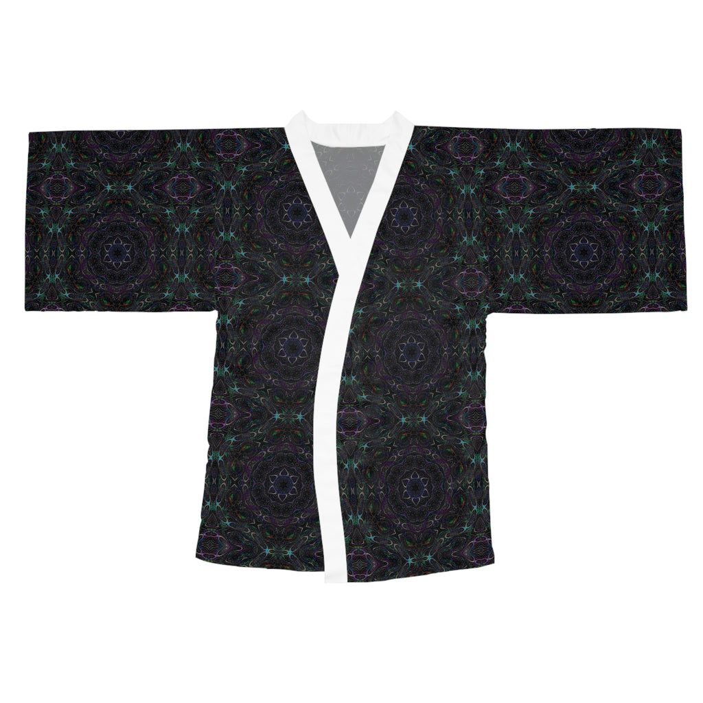 Long Sleeve Kimono Robe - P5 Kaleidoscopic No.32