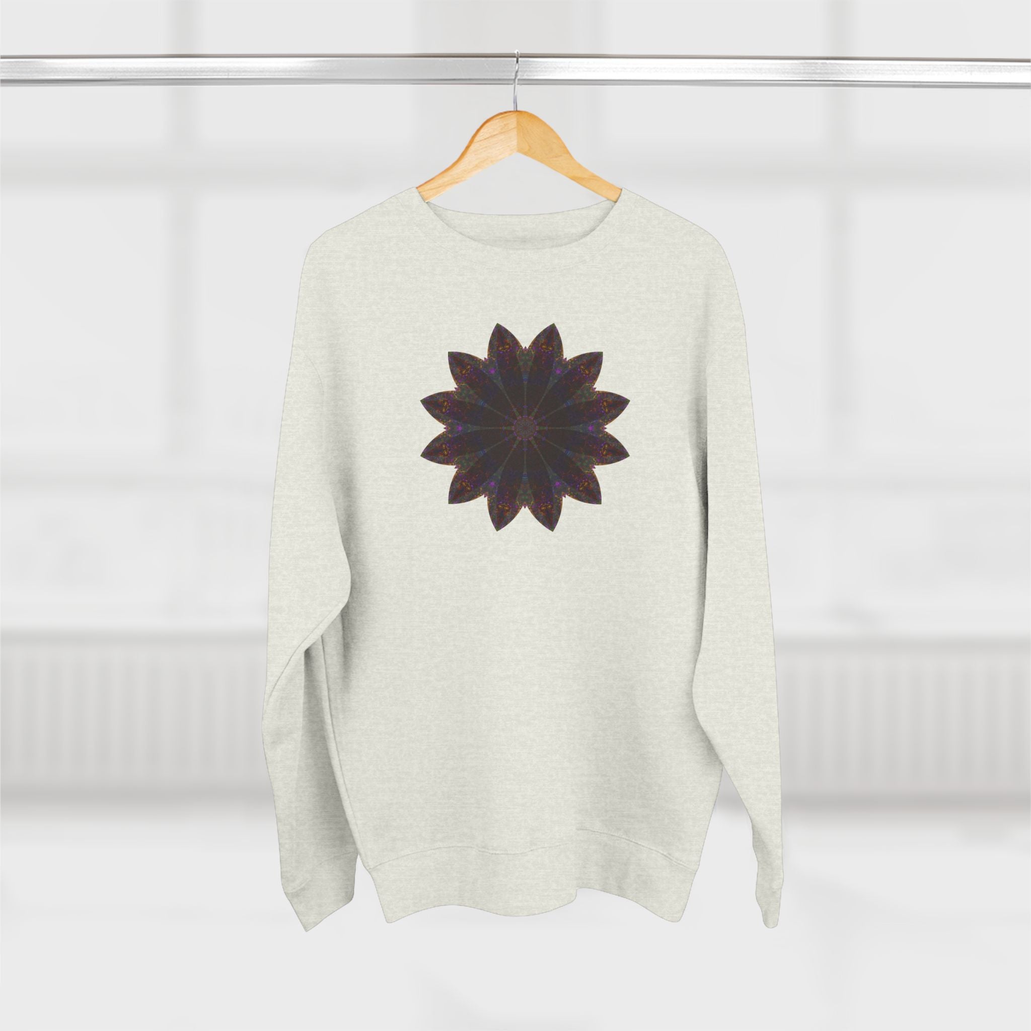 Unisex Crewneck Sweatshirt - Love Light Mandalas No.10