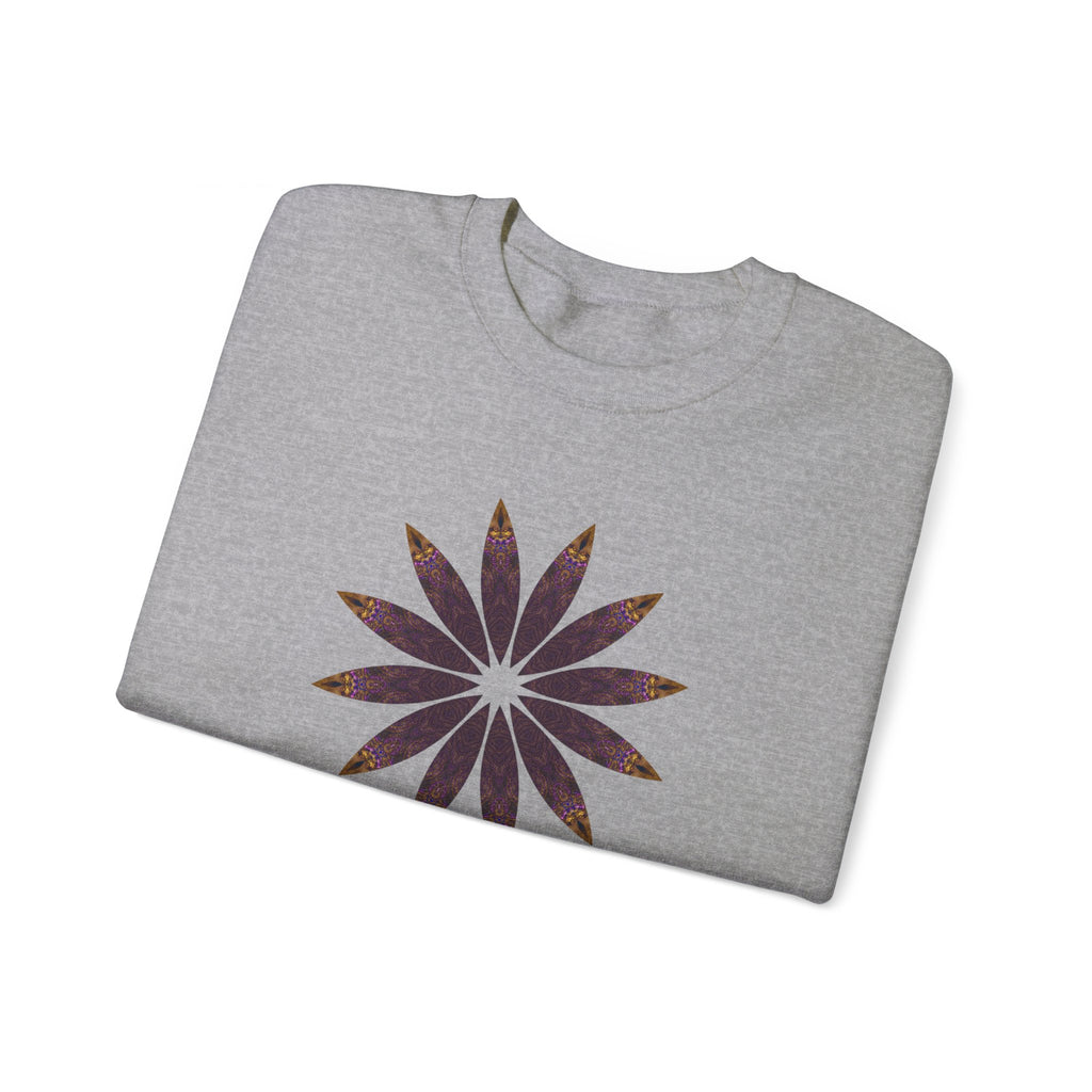 Unisex Heavy Blend™ Crewneck Sweatshirt - Love Light Mandalas No.2