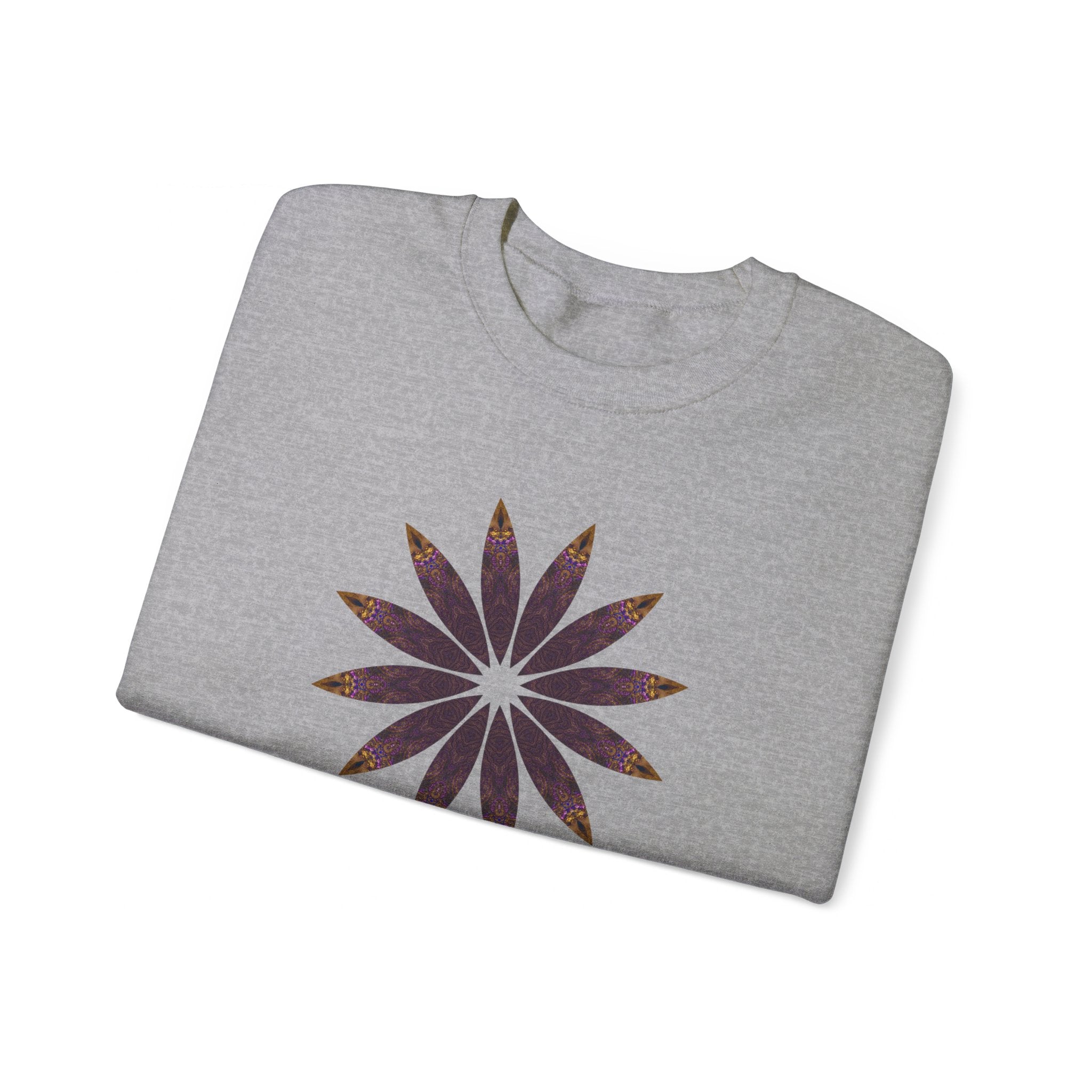 Unisex Heavy Blend™ Crewneck Sweatshirt - Love Light Mandalas No.2