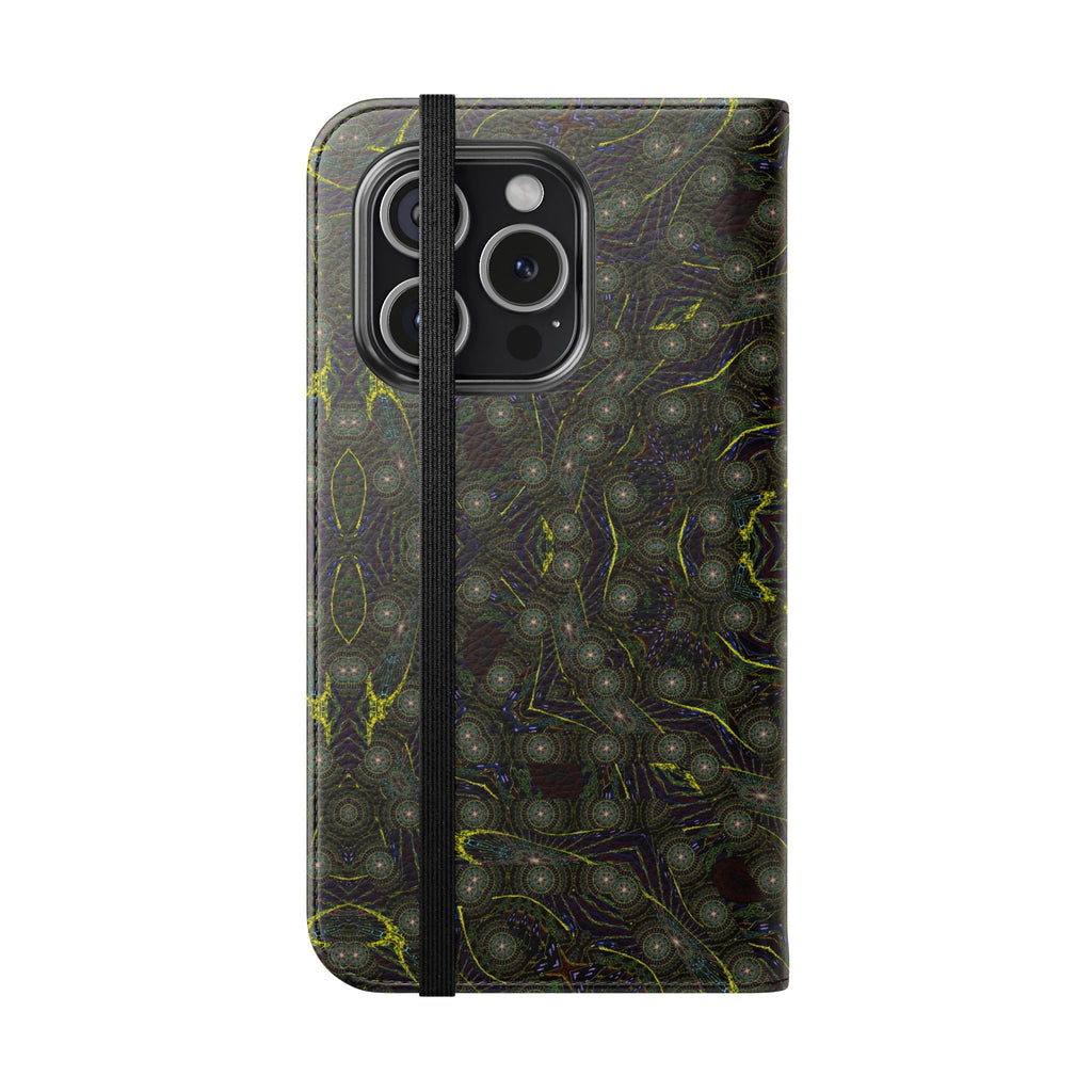 iPhone 15 Flip Case - P5 Kaleidoscopic No.2