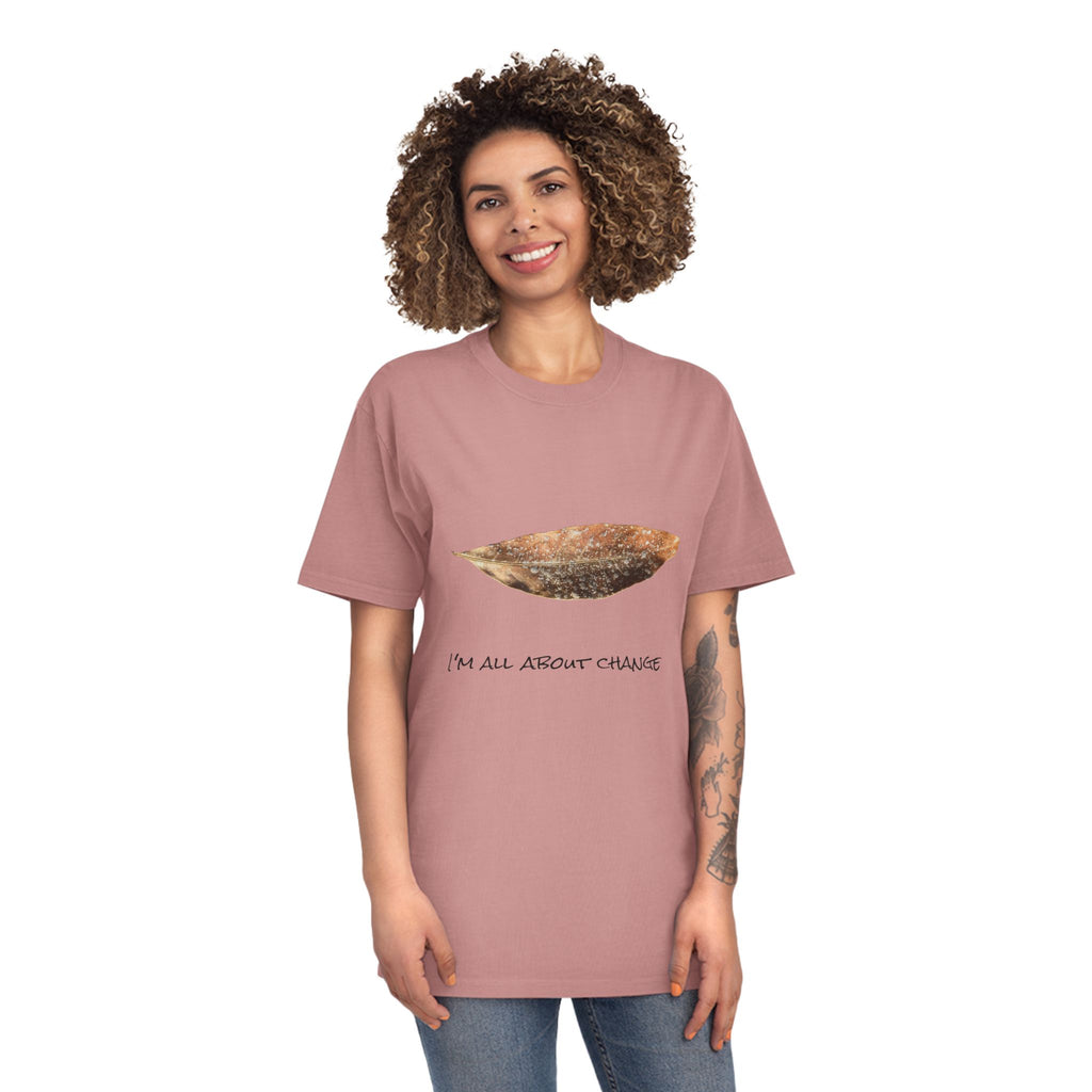 Unisex Faded Shirt - All About Change No.1