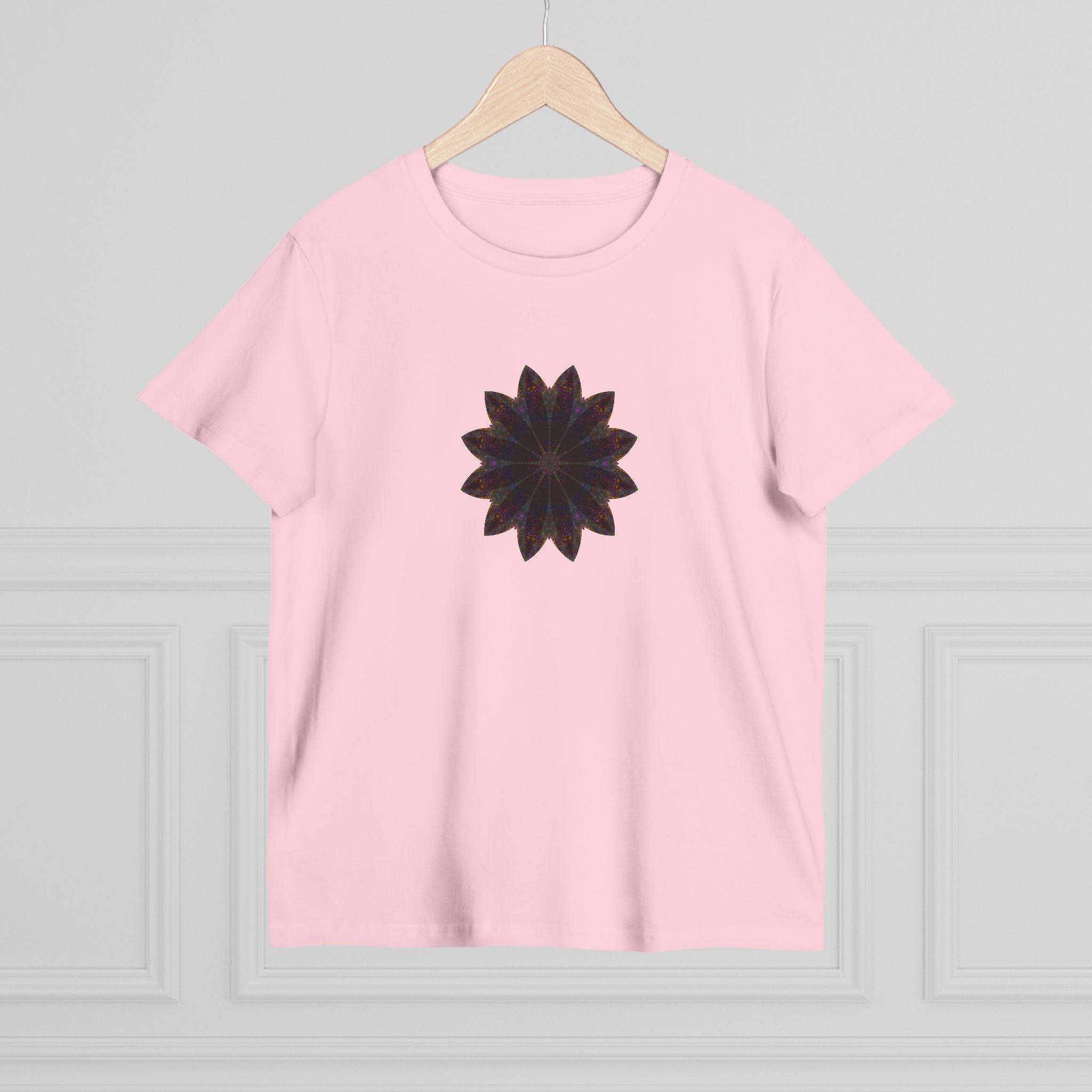 Women’s Maple Tee - Love Light Mandalas No.10