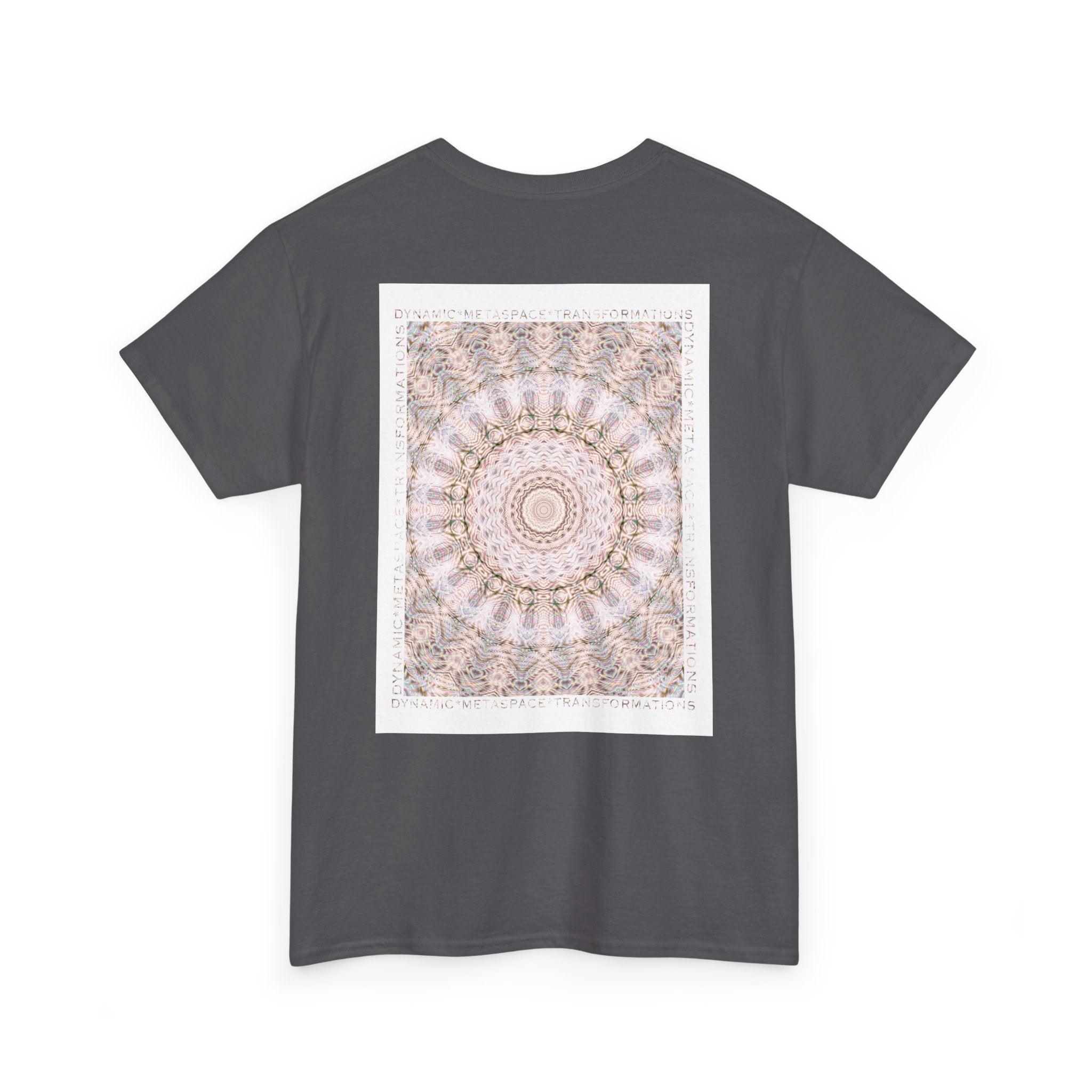 Unisex Heavy Cotton Tee (Back) - DMT Seer No.12