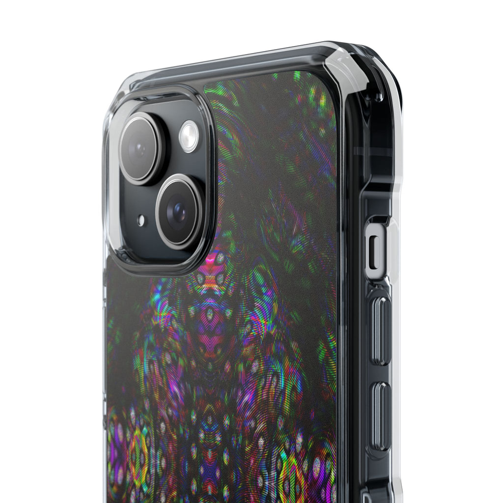 iPhone 15 Magnetic Clear Impact Case - DMT Scribe Tiles No.2