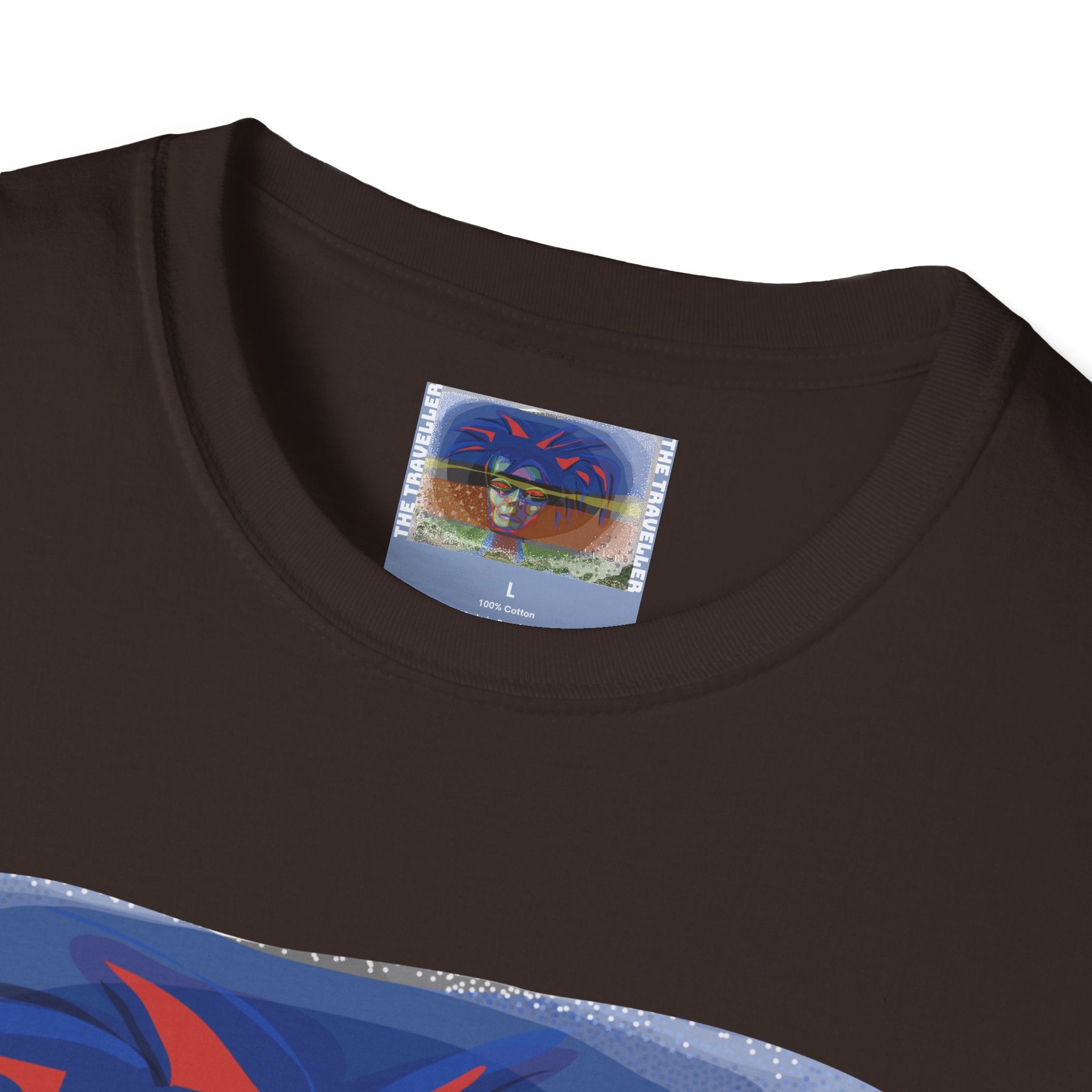 Unisex Softstyle T-Shirt - The Traveller Series (Seeing)