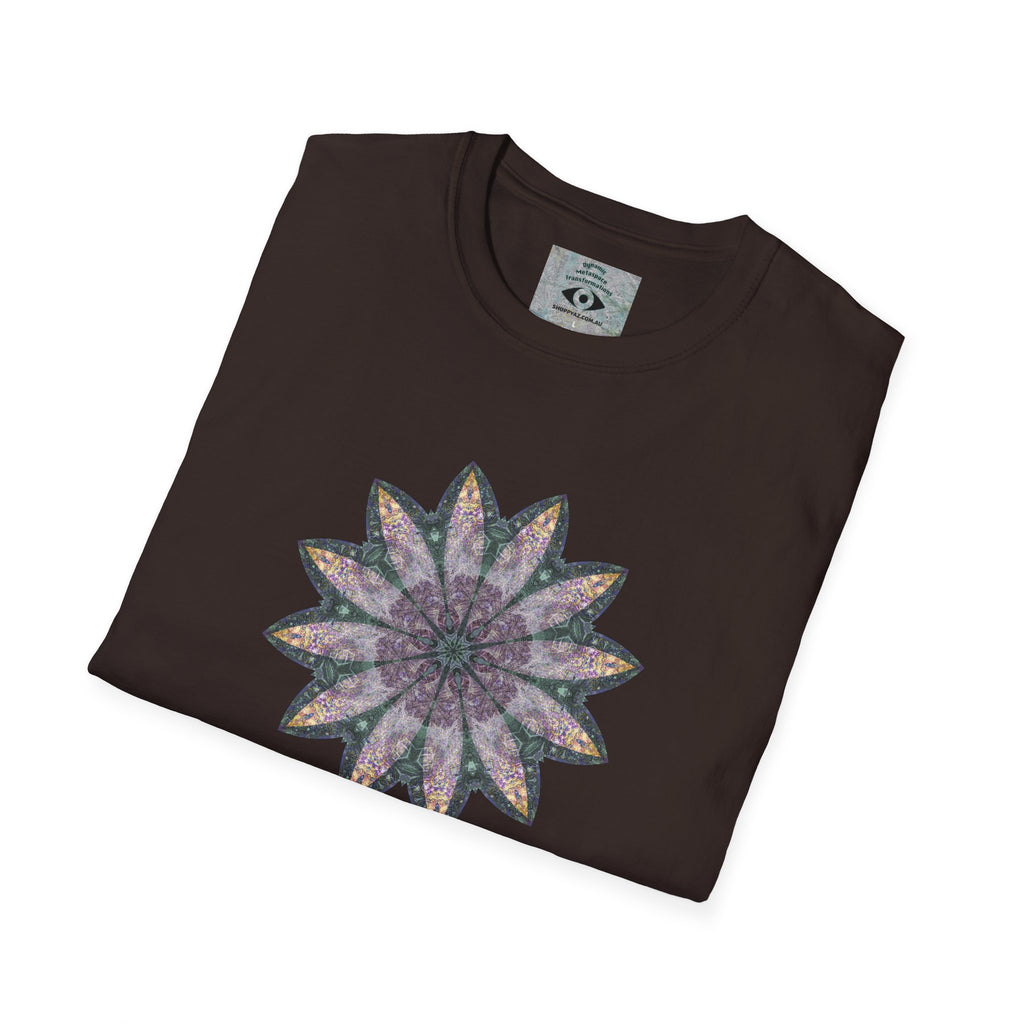 Unisex Softstyle T-Shirt - Love Light Mandalas No.21