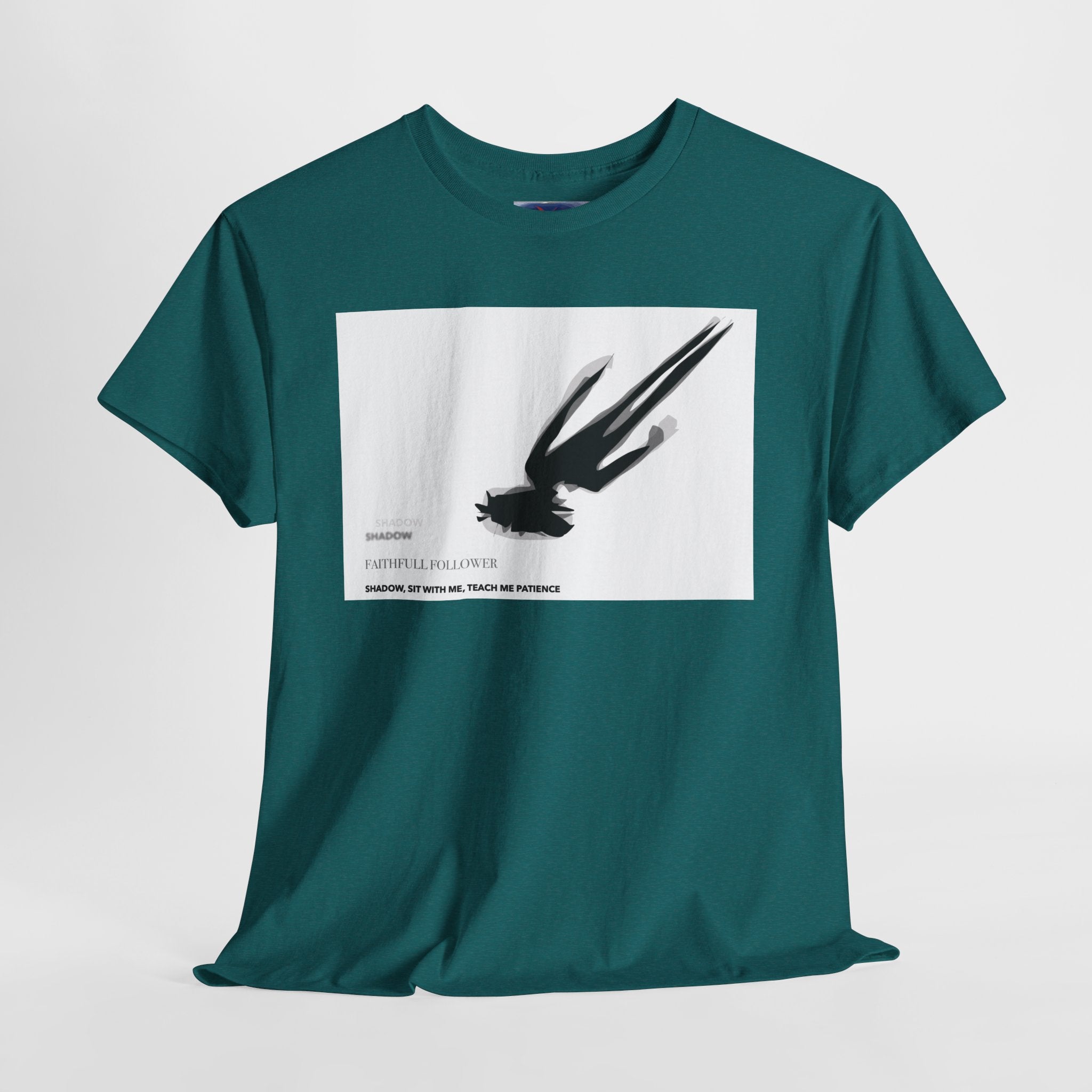 Unisex Heavy Cotton Tee - The Traveller Series (Shadow)