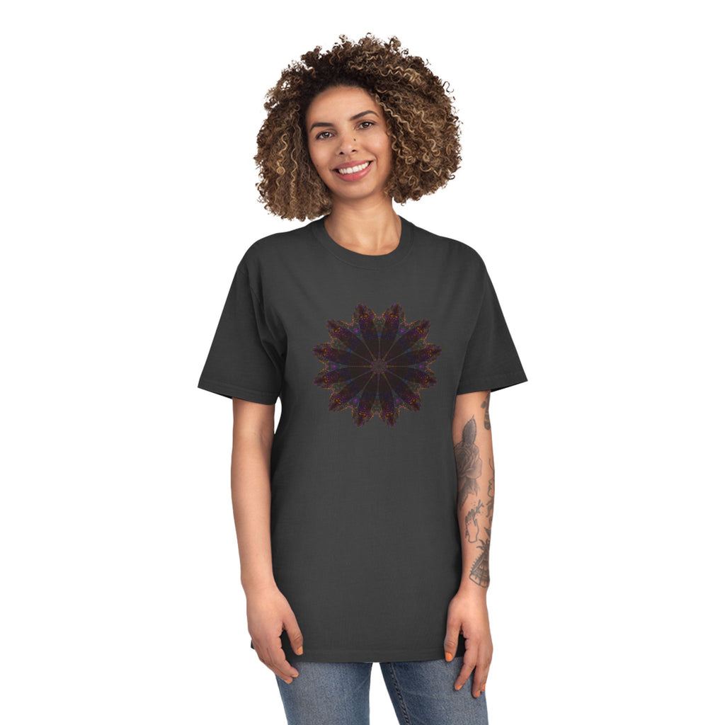 Unisex Faded Shirt - Love Light Mandalas No.10