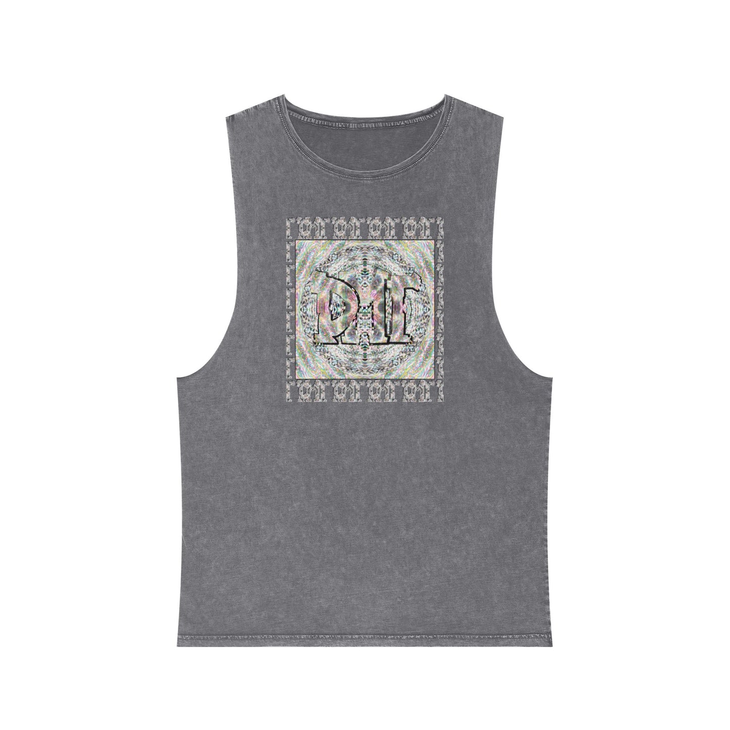 Unisex Stonewash Tank Top - DMT Scribe No.7