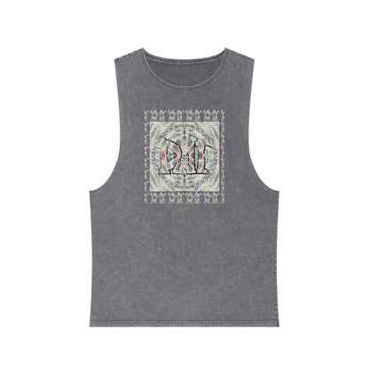 Unisex Stonewash Tank Top - DMT Scribe No.7