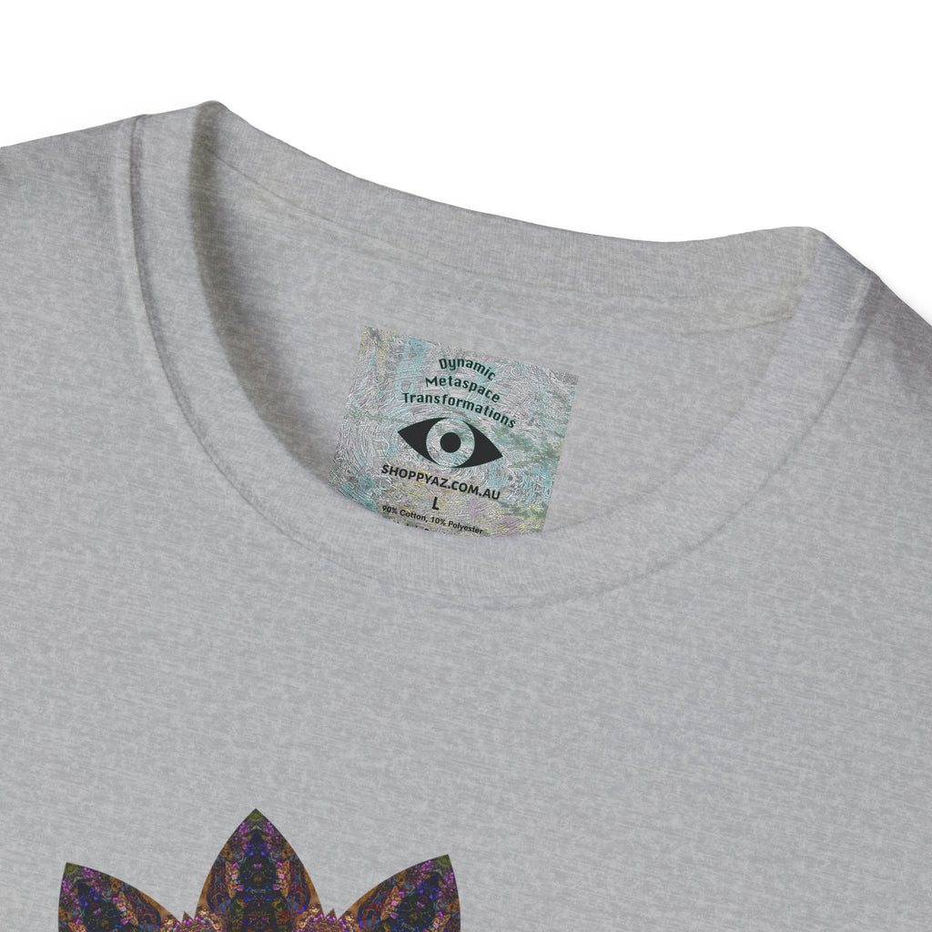 Unisex Softstyle T-Shirt - Love Light Mandalas No.8