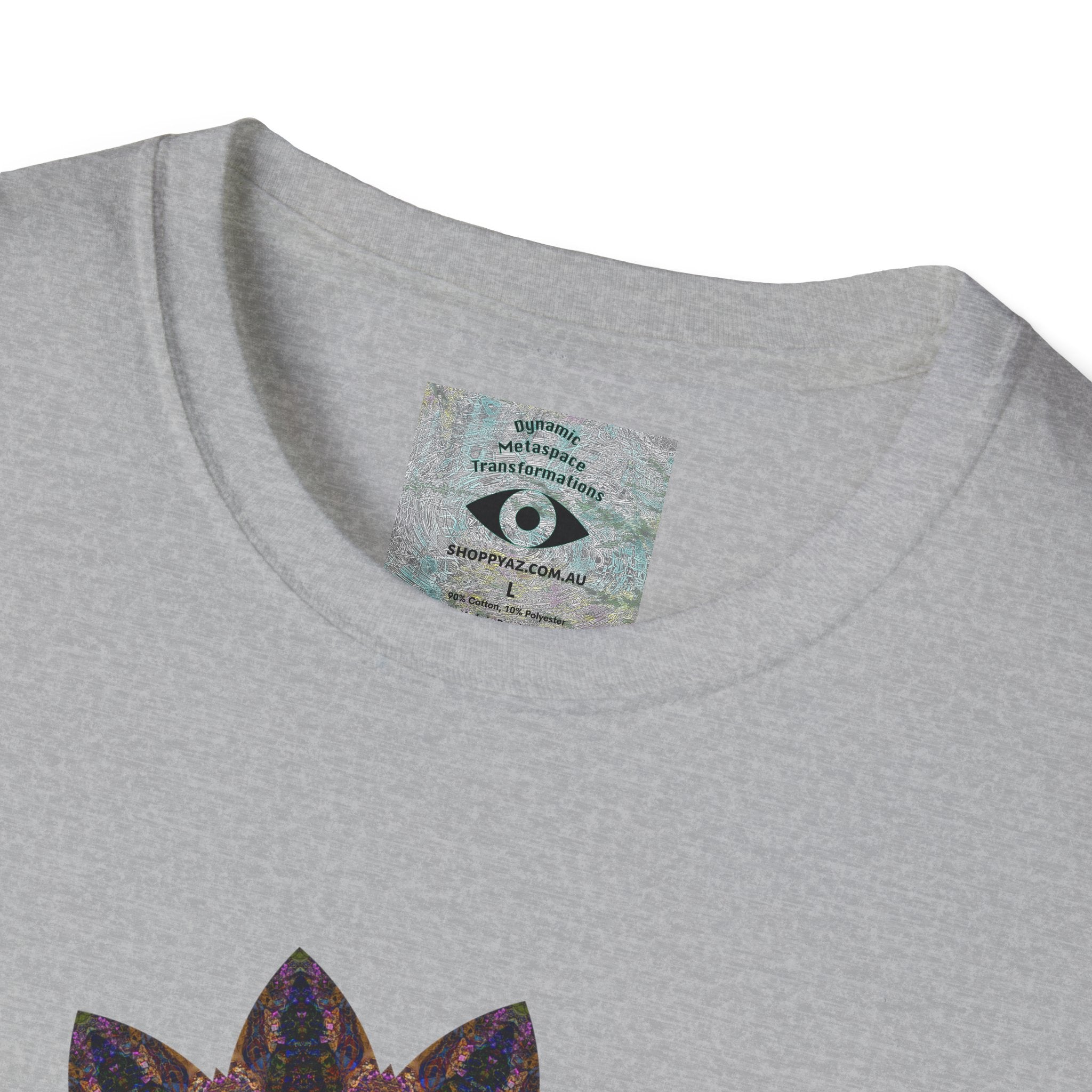 Unisex Softstyle T-Shirt - Love Light Mandalas No.8