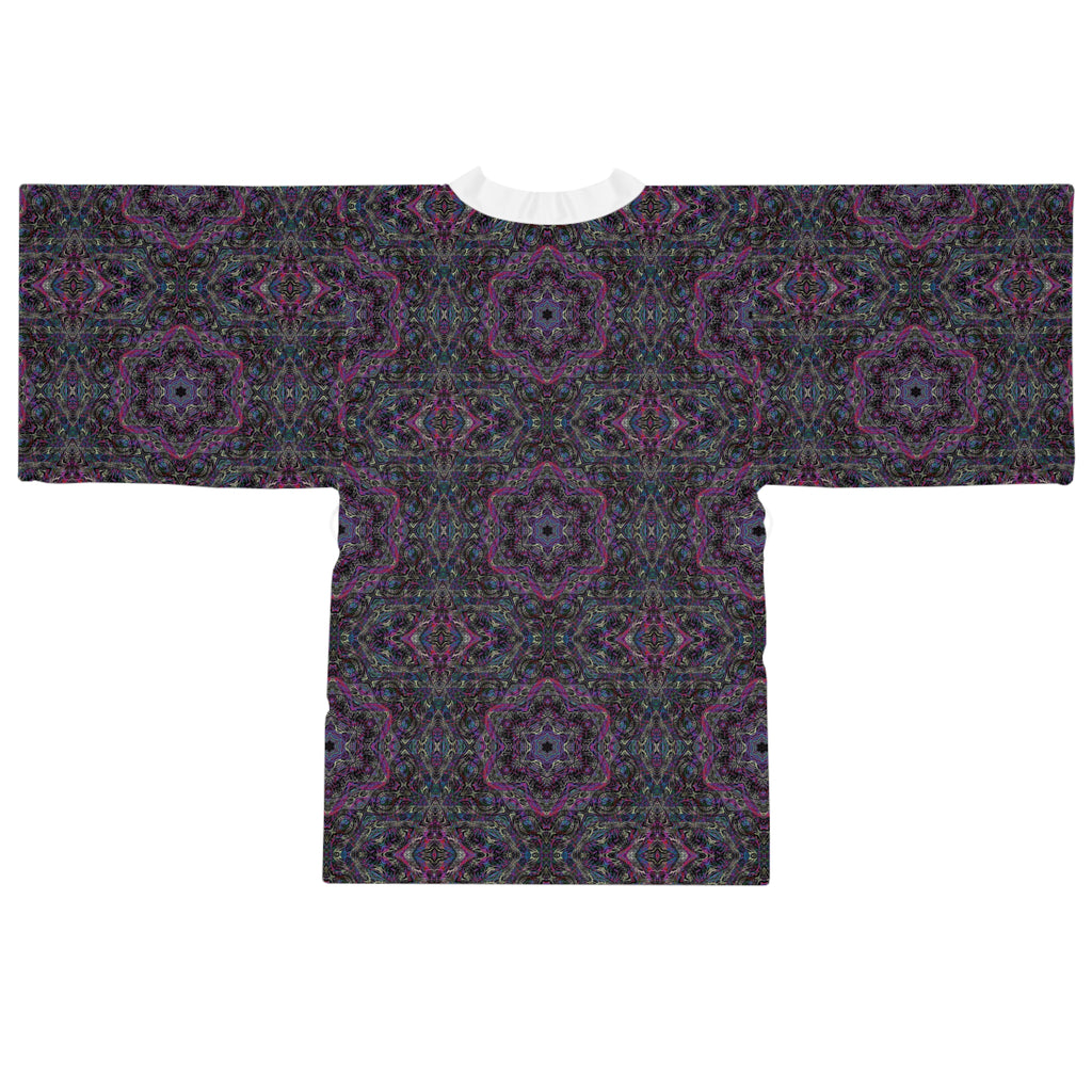 Long Sleeve Kimono Robe - P5 Kaleidoscopic No.33