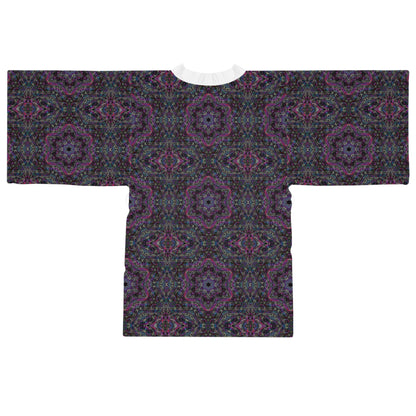 Long Sleeve Kimono Robe - P5 Kaleidoscopic No.33
