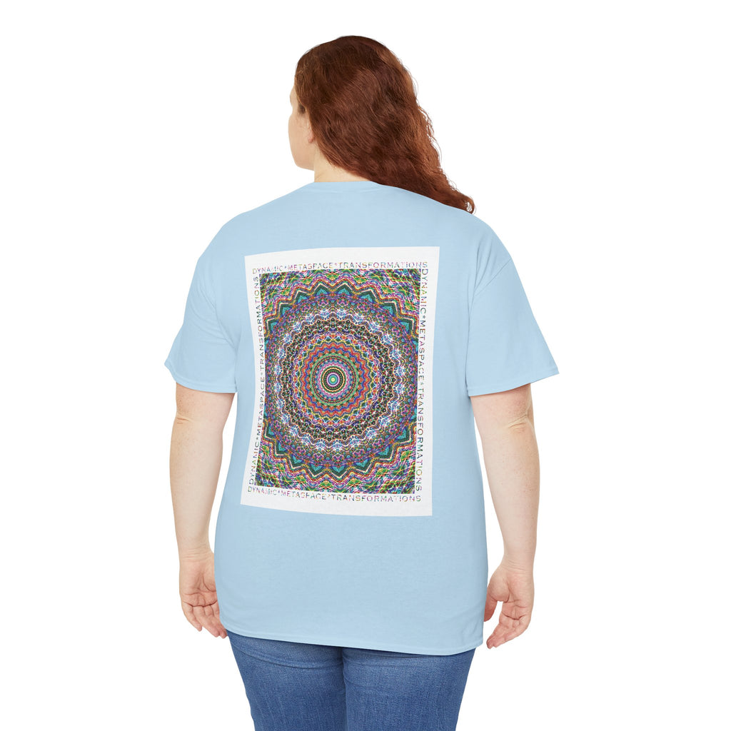 Unisex Heavy Cotton Tee (Back) - DMT Seer No.7