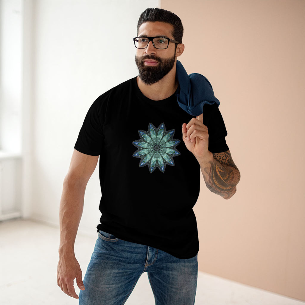 Men's Staple Tee - Love Light Mandalas No.20