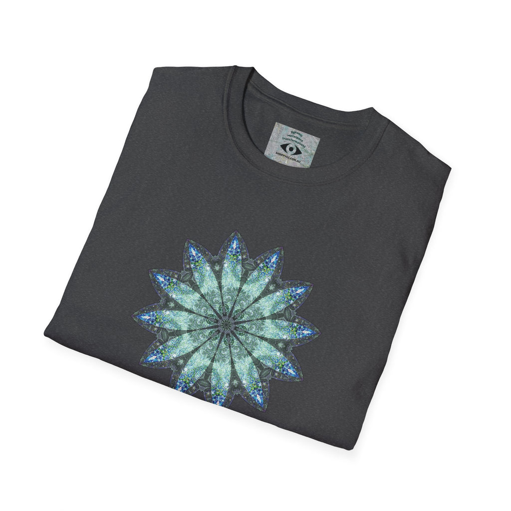 Unisex Softstyle T-Shirt - Love Light Mandalas No.20