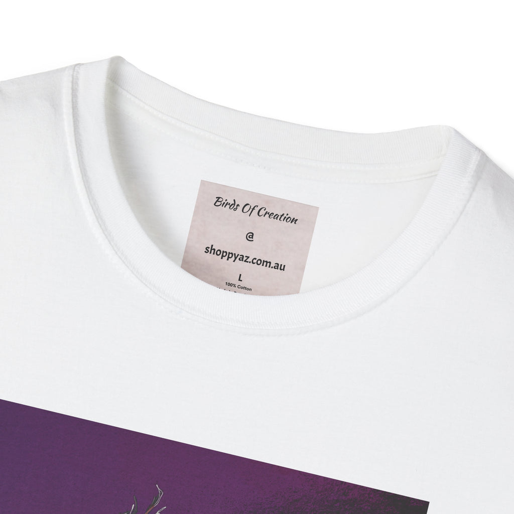 Unisex Softstyle T-Shirt - Birds Of Creation No.1