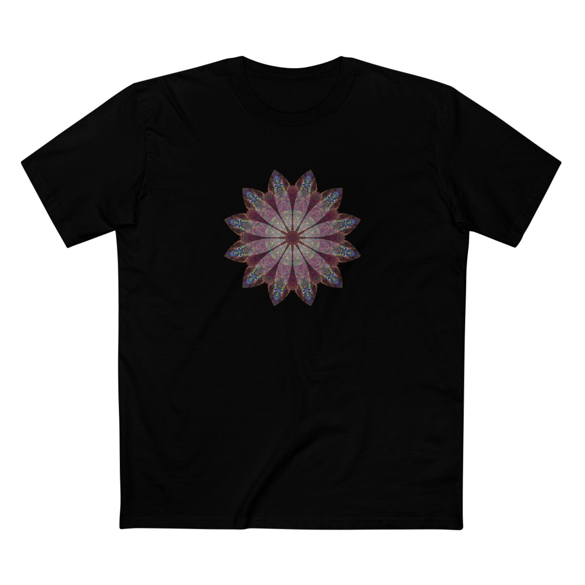 Men's Staple Tee - Love Light Mandalas No.9