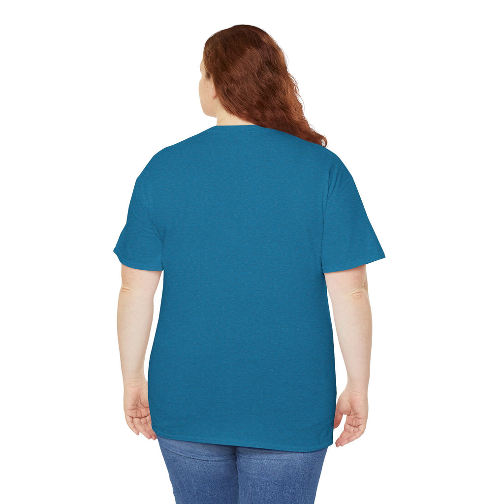 Unisex Heavy Cotton Tee - The Traveller Series (Abstract Autumn)