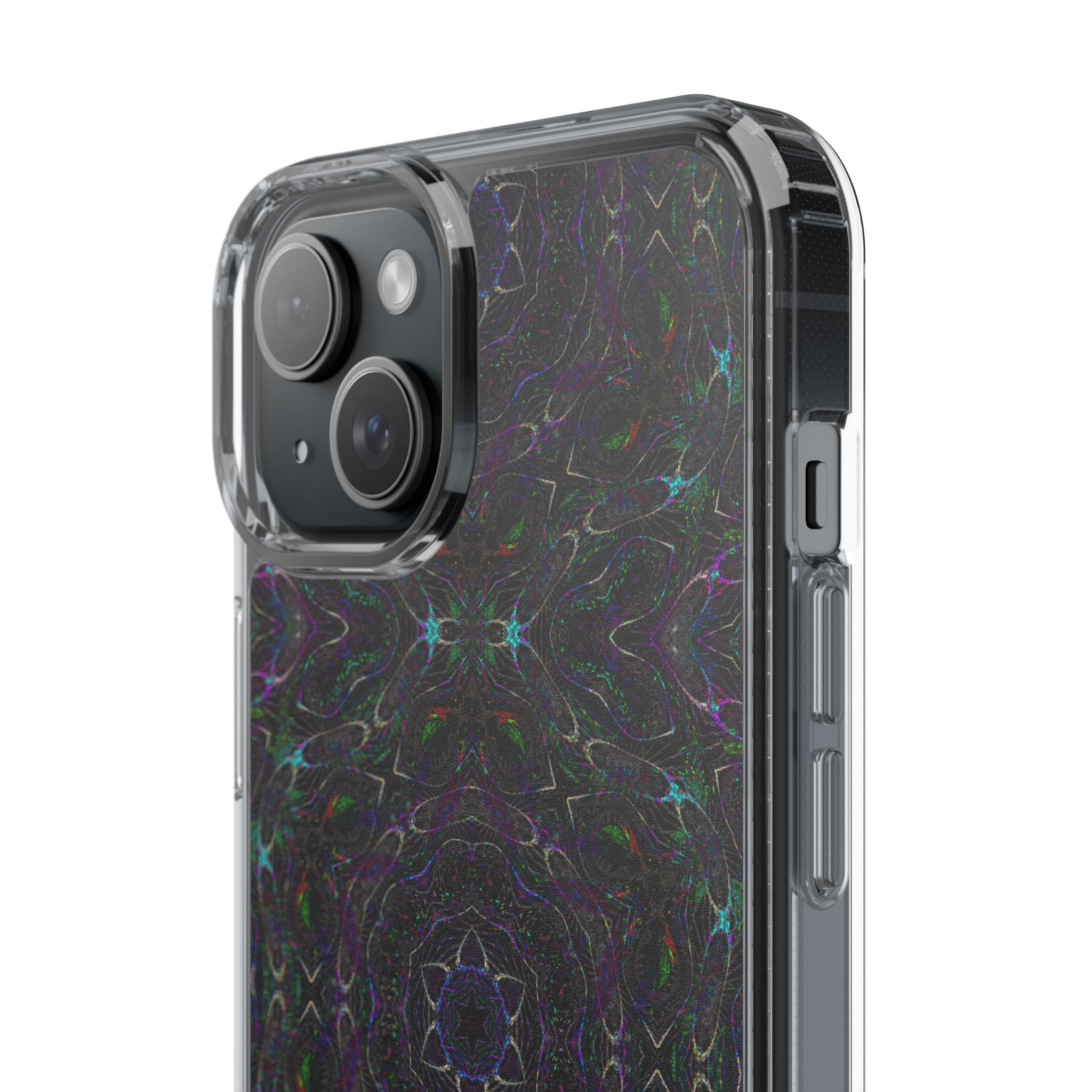 iPhone 15 Clear Case – P5 Kaleidoscopic No.32