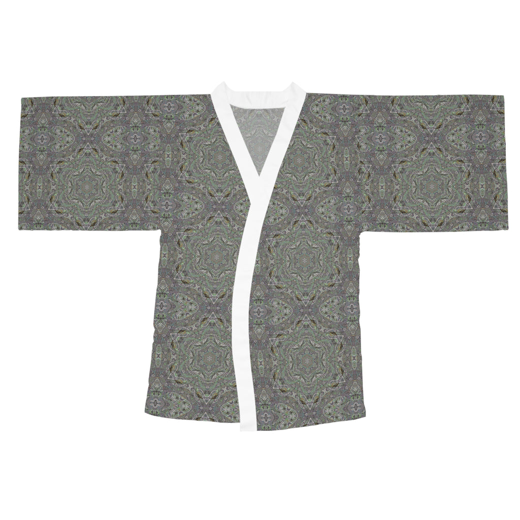 Long Sleeve Kimono Robe - P5 Kaleidoscopic No.29