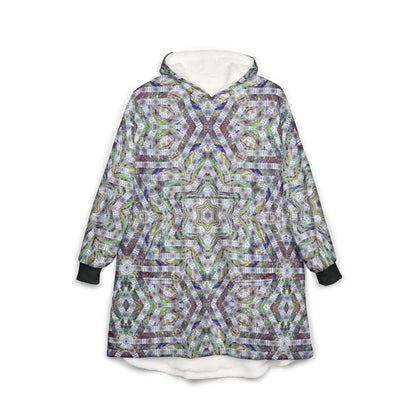 Unisex Hooded Blanket - Kaleidoscope P5 No. 21