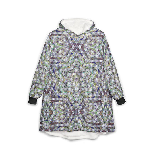 Unisex Hooded Blanket - Kaleidoscope P5 No. 21