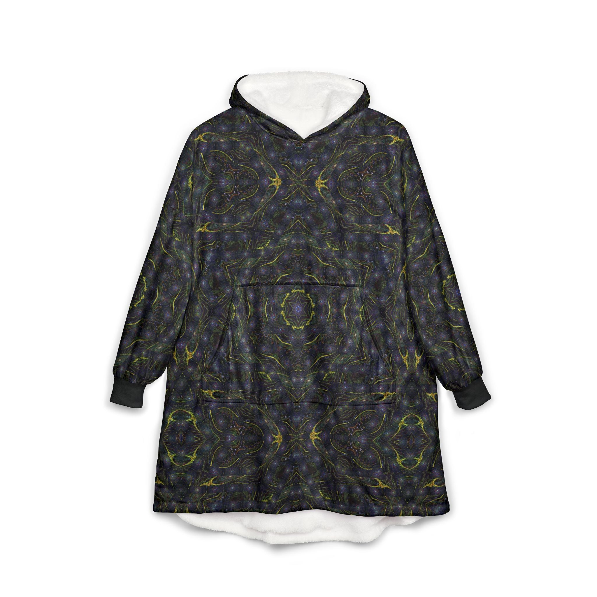 Unisex Hooded Blanket - P5 Kaleidoscopic No. 8