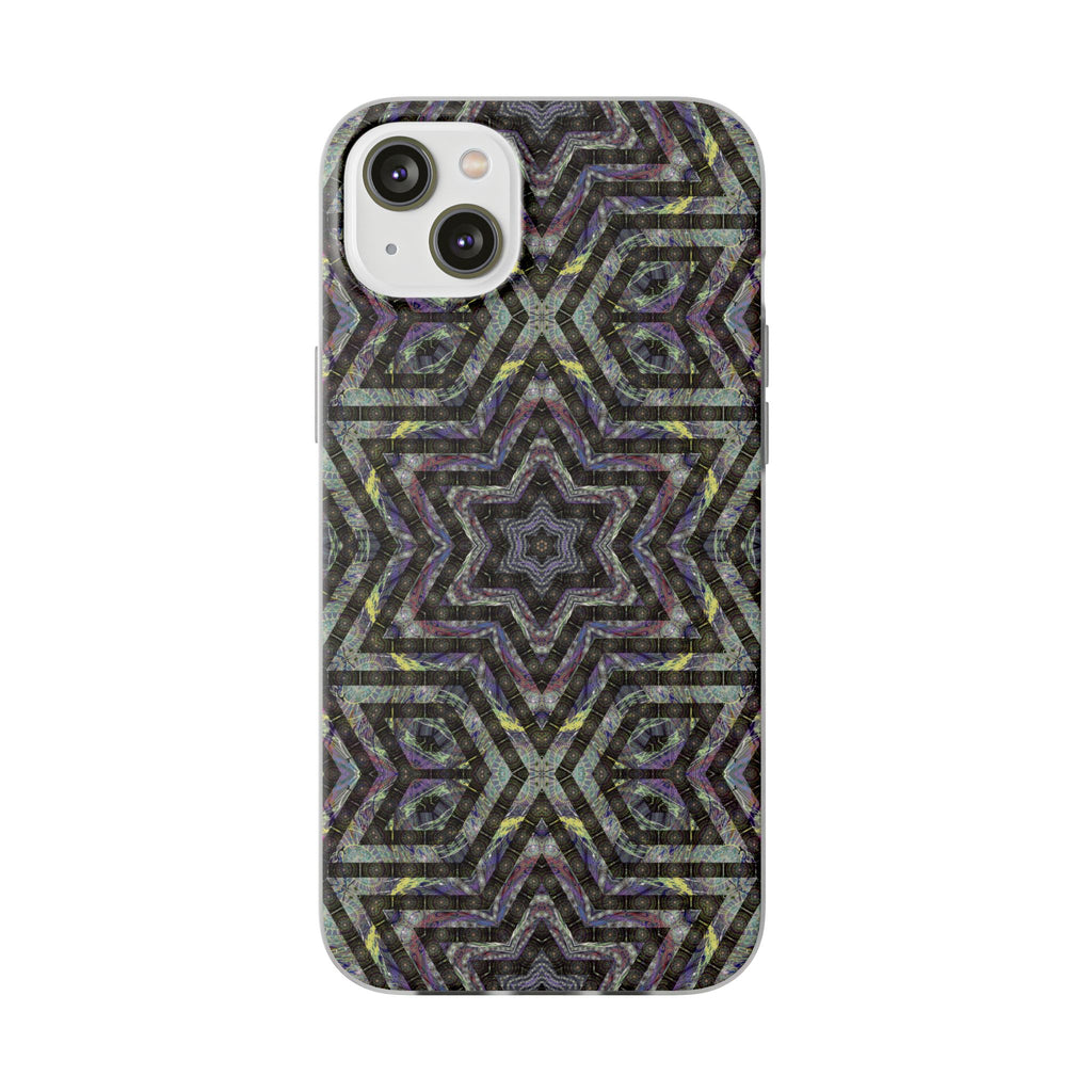 iPhone 14 Flexi Case - P5 Kaleidoscopic No.1