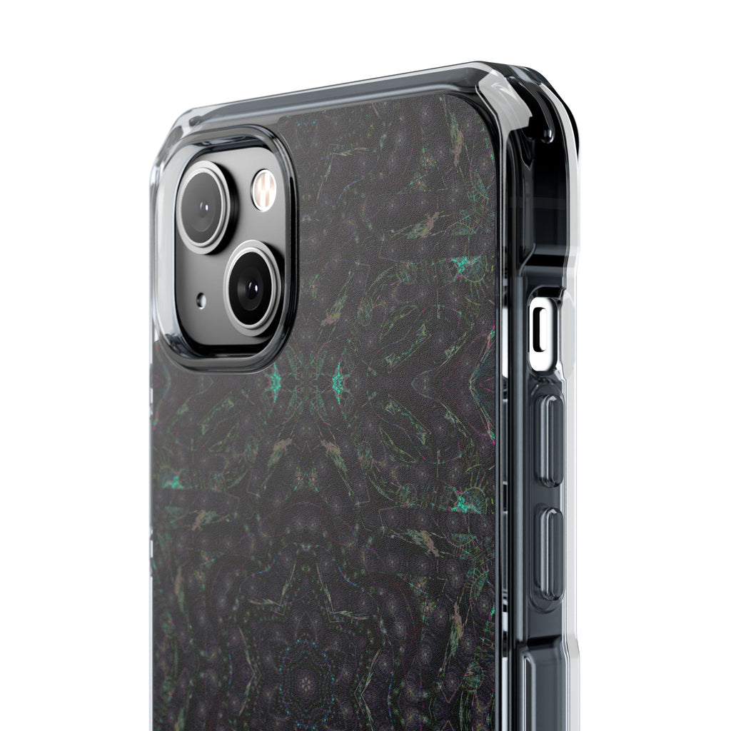 iPhone 14 Magnetic Clear Impact Case - P5 Kaleidoscopic No.31