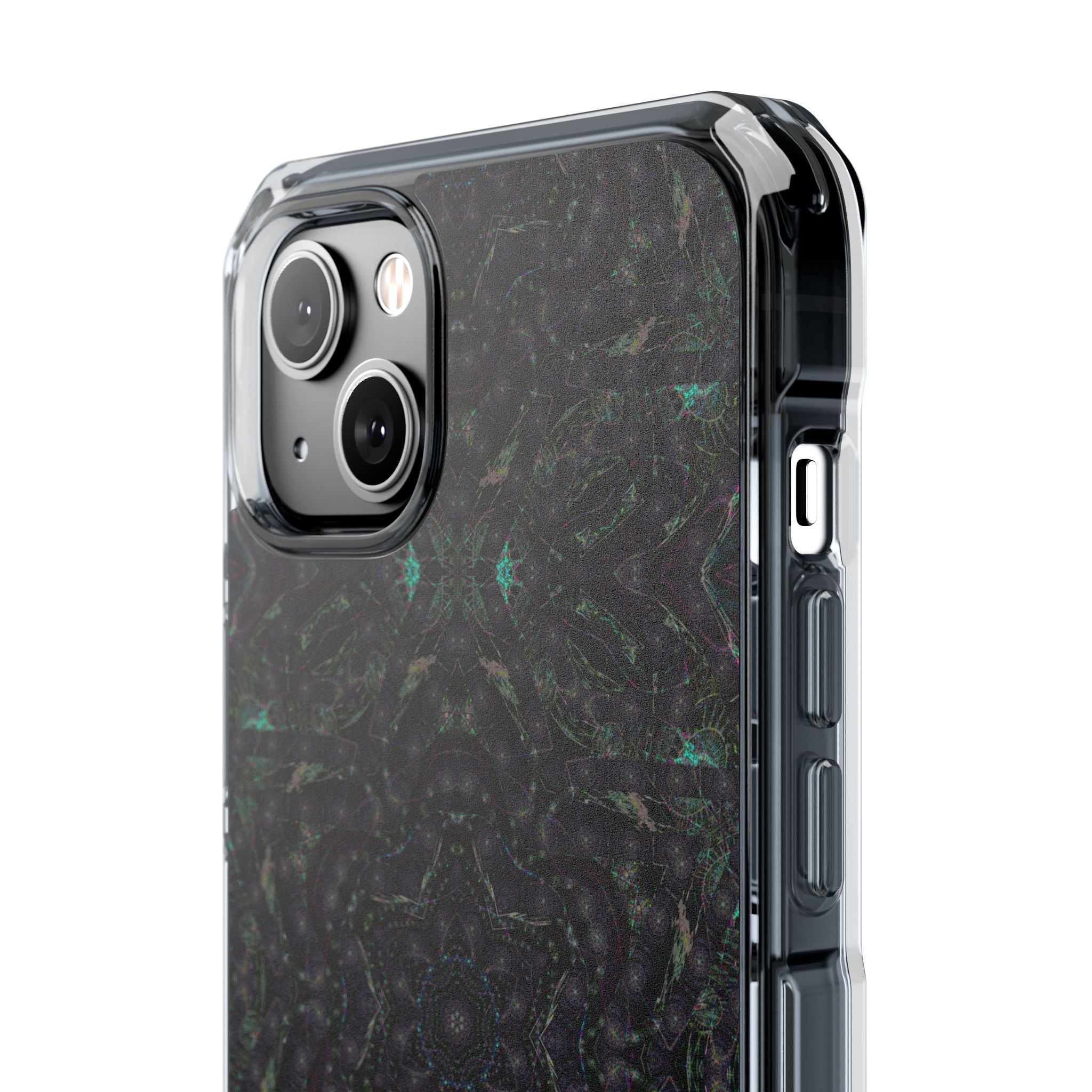 iPhone 14 Magnetic Clear Impact Case - P5 Kaleidoscopic No.31