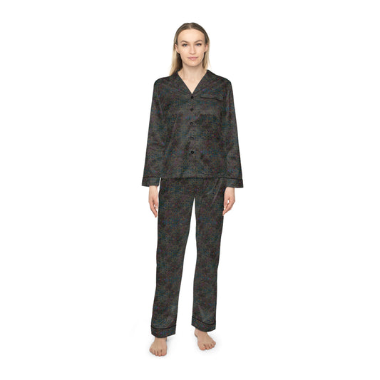 Women's Satin Pajamas - Hidden Weave No.10