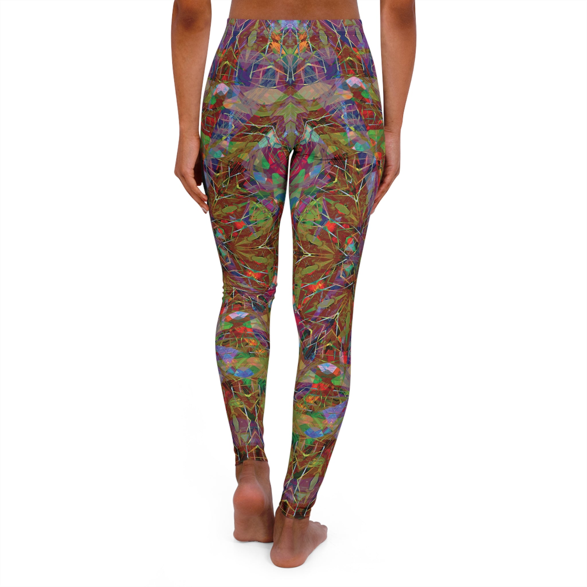 Spandex Leggings - Mandala Series No.15