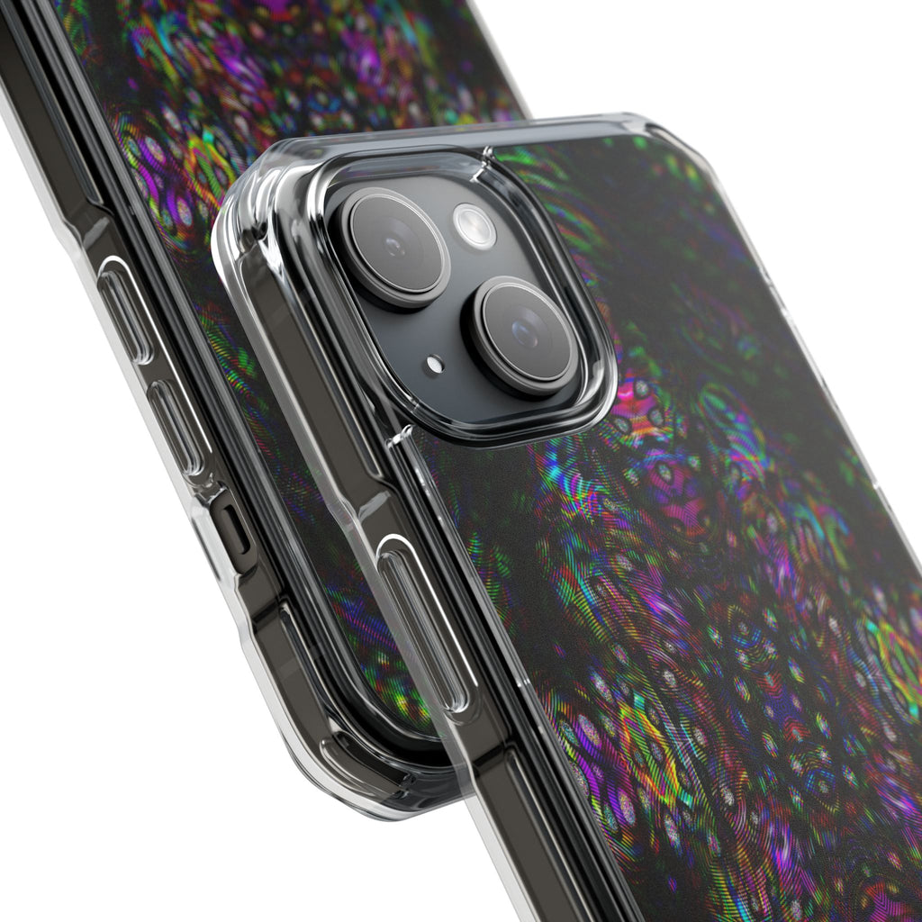 iPhone 15 Magnetic Clear Impact Case - DMT Scribe Tiles No.2