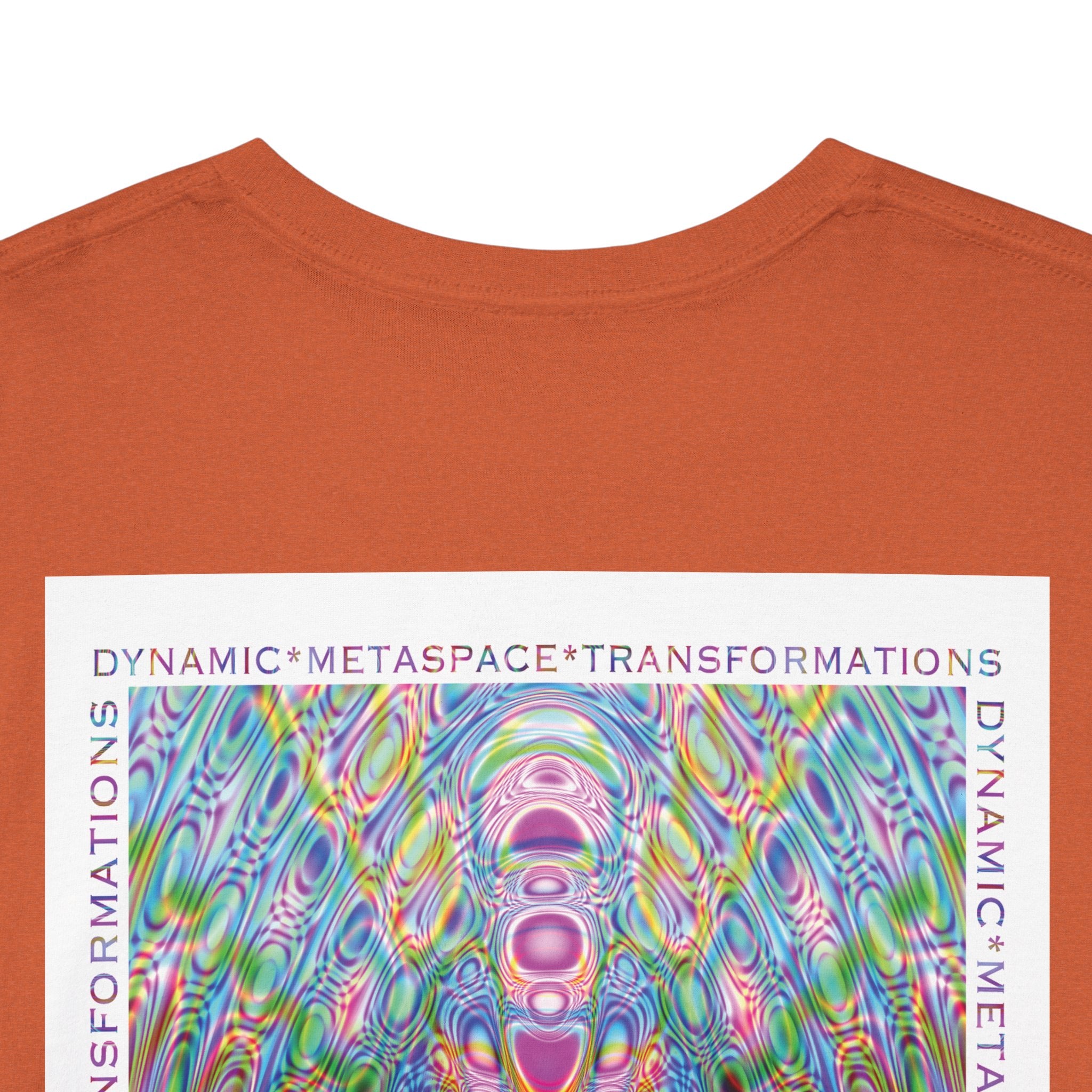 Unisex Heavy Cotton Tee (Back) - DMT Seer No.2