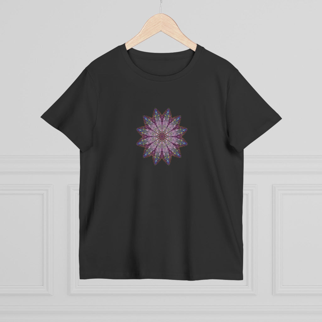 Women’s Maple Tee - Love Light Mandalas No.17