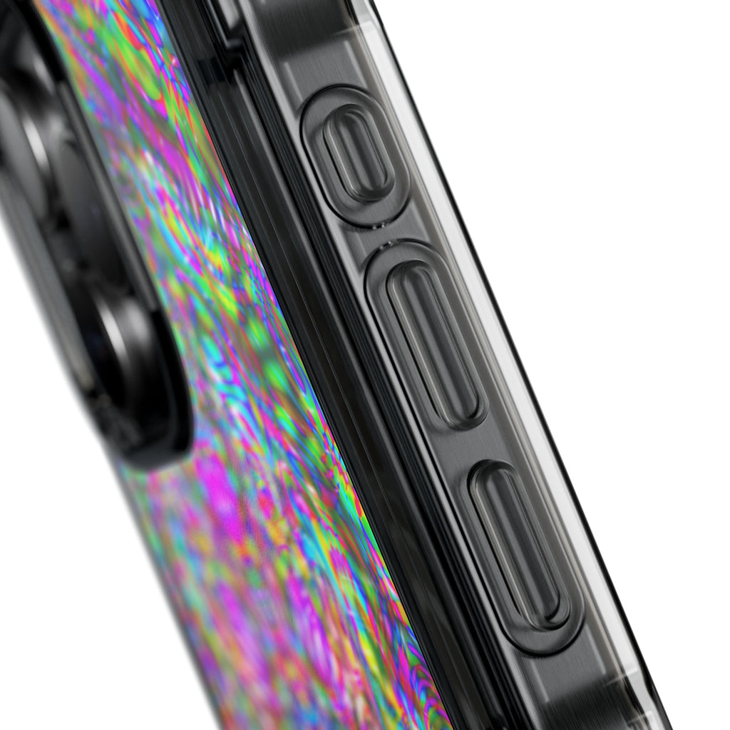 iPhone 15 Magnetic Clear Impact Case - DMT Scribe Tiles No.4