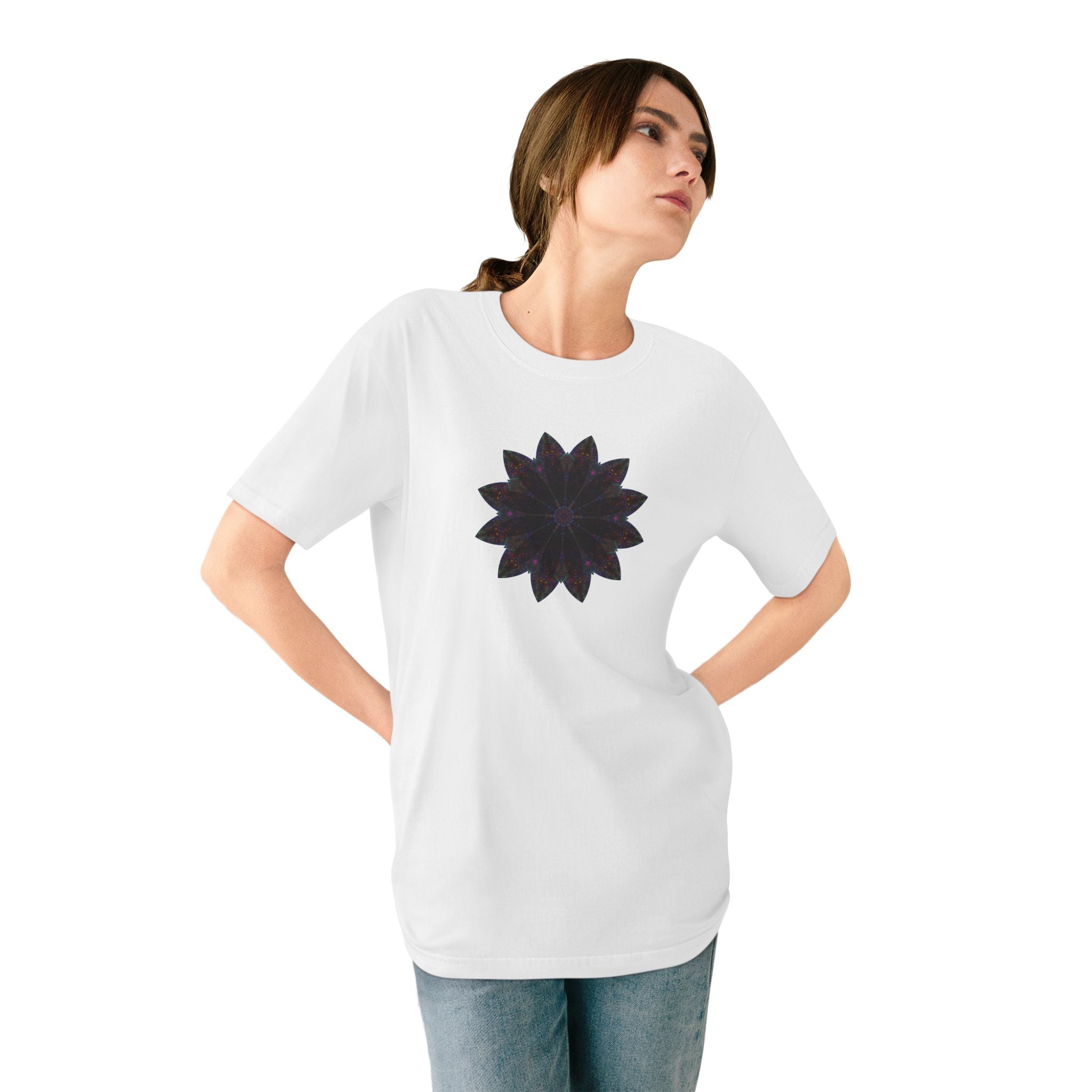 Organic Staple T-shirt - Love Light Mandalas No.25