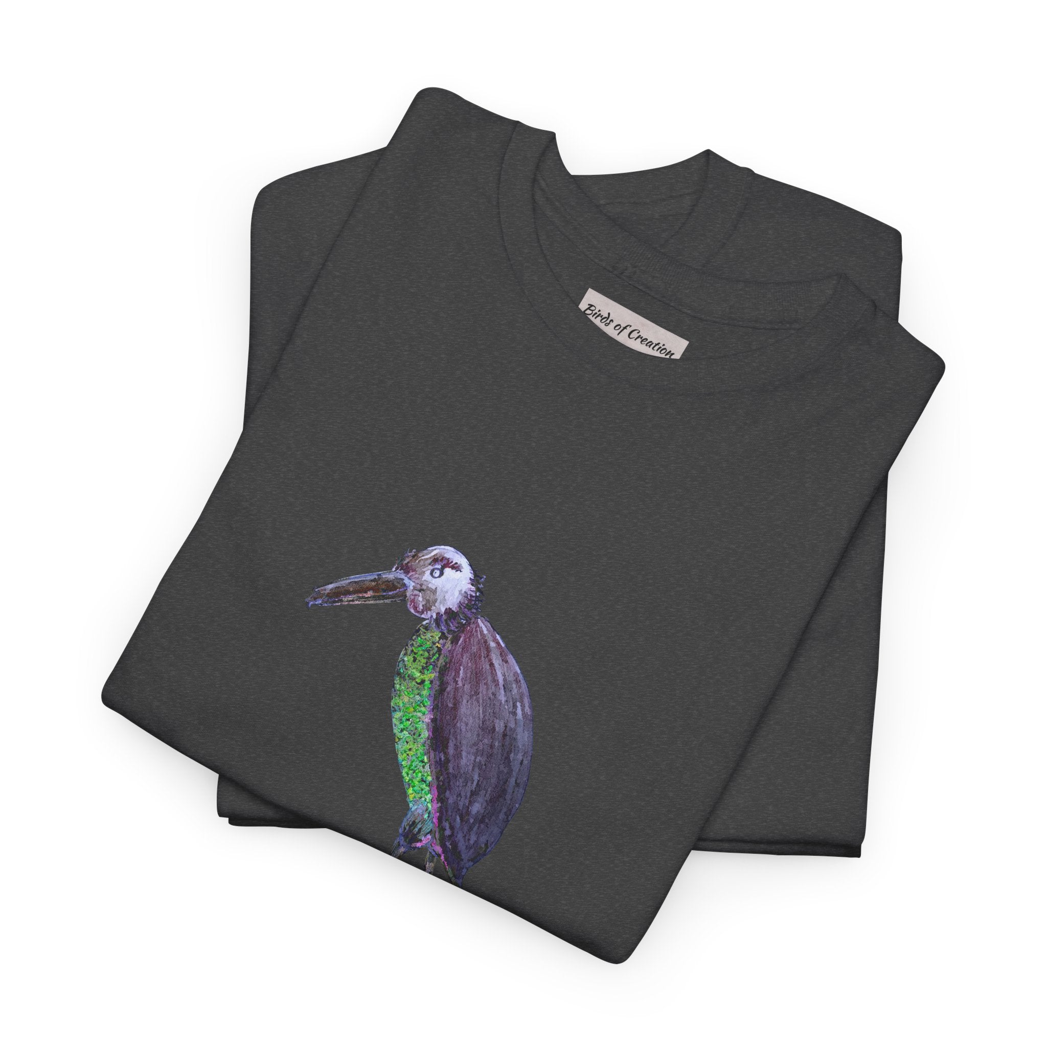Unisex Heavy Cotton Tee - Birds Of Creation No.2