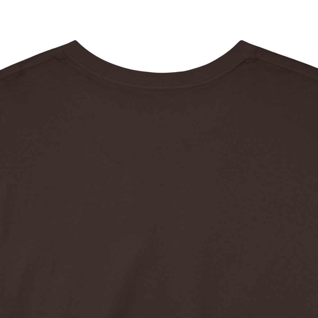 Unisex Heavy Cotton Tee - The Traveller Series (Abstract Autumn)