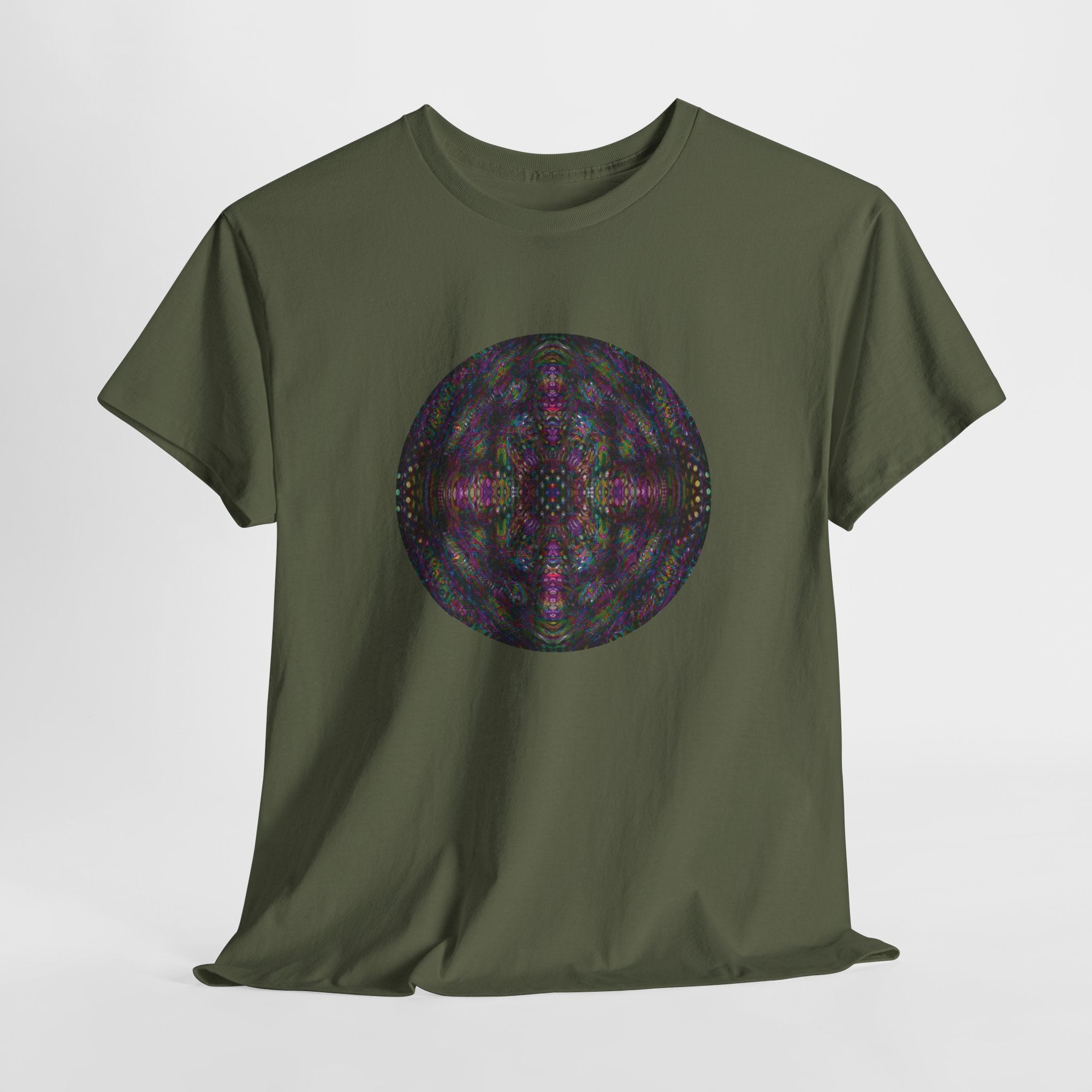 Unisex Heavy Cotton Tee - DMT Scribe Spheres No.5