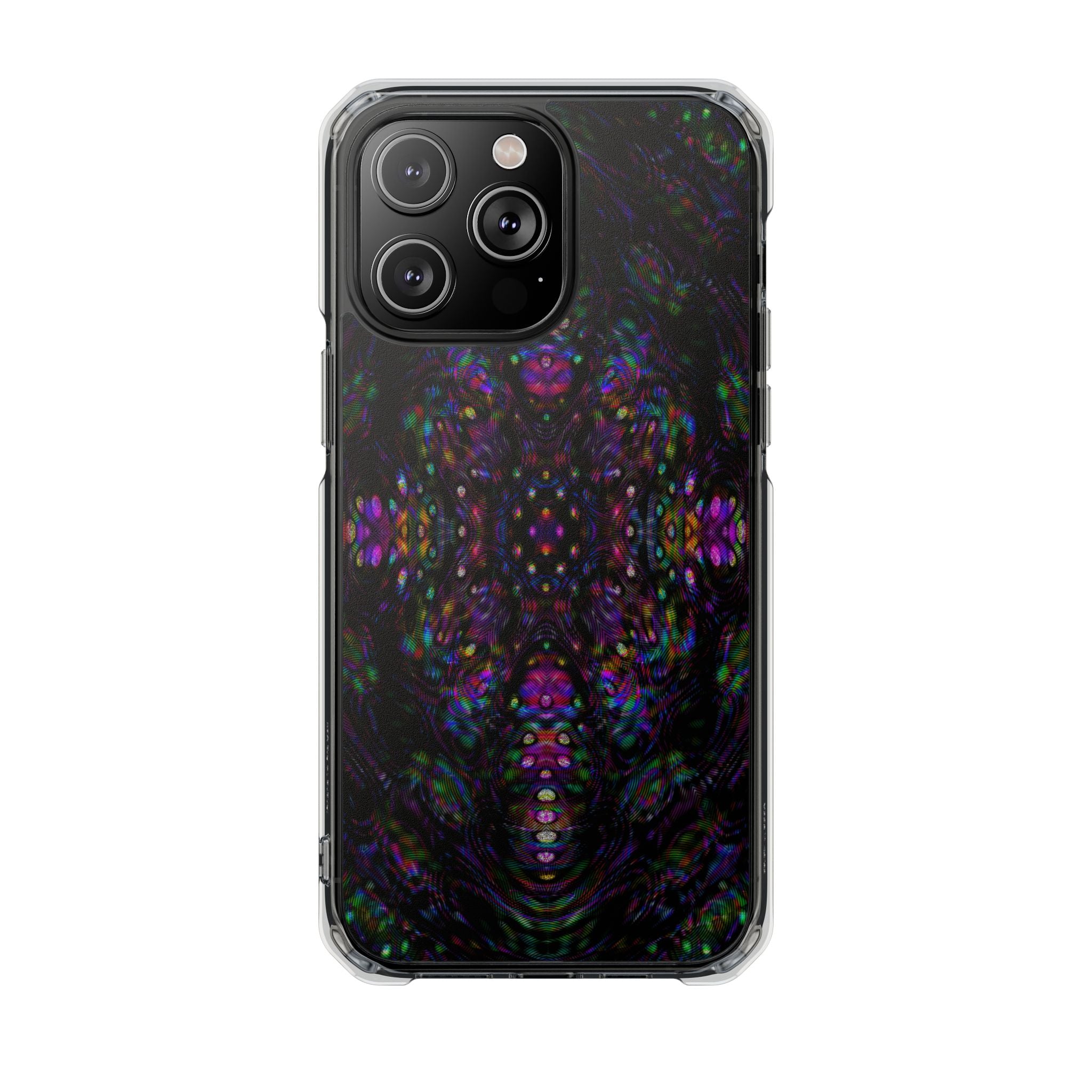 iPhone 14 Magnetic Clear Impact Case - DMT Scribe Tiles No.3