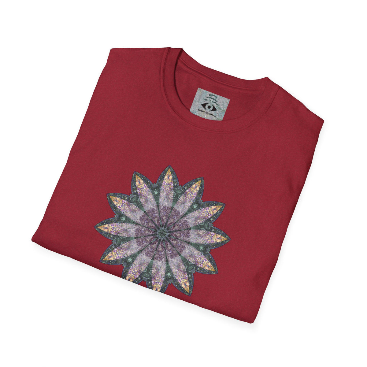 Unisex Softstyle T-Shirt - Love Light Mandalas No.21