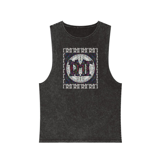 Unisex Stonewash Tank Top - DMT Scribe No.11