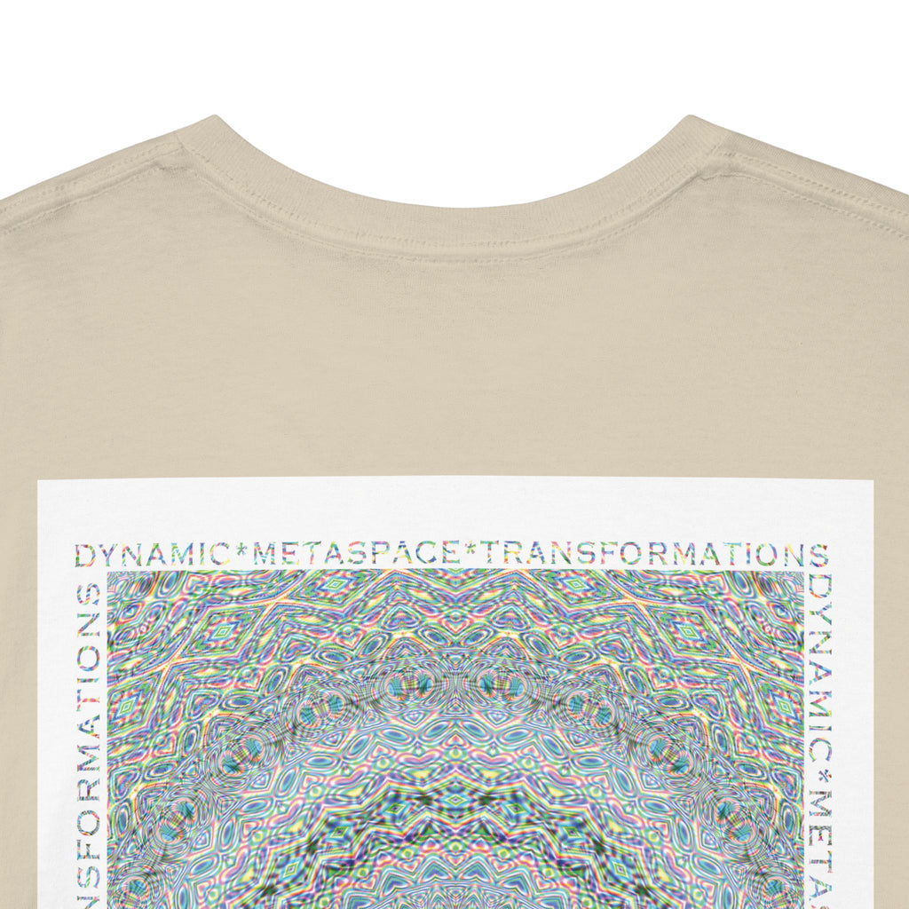 Unisex Heavy Cotton Tee (Back) - DMT Seer No.4