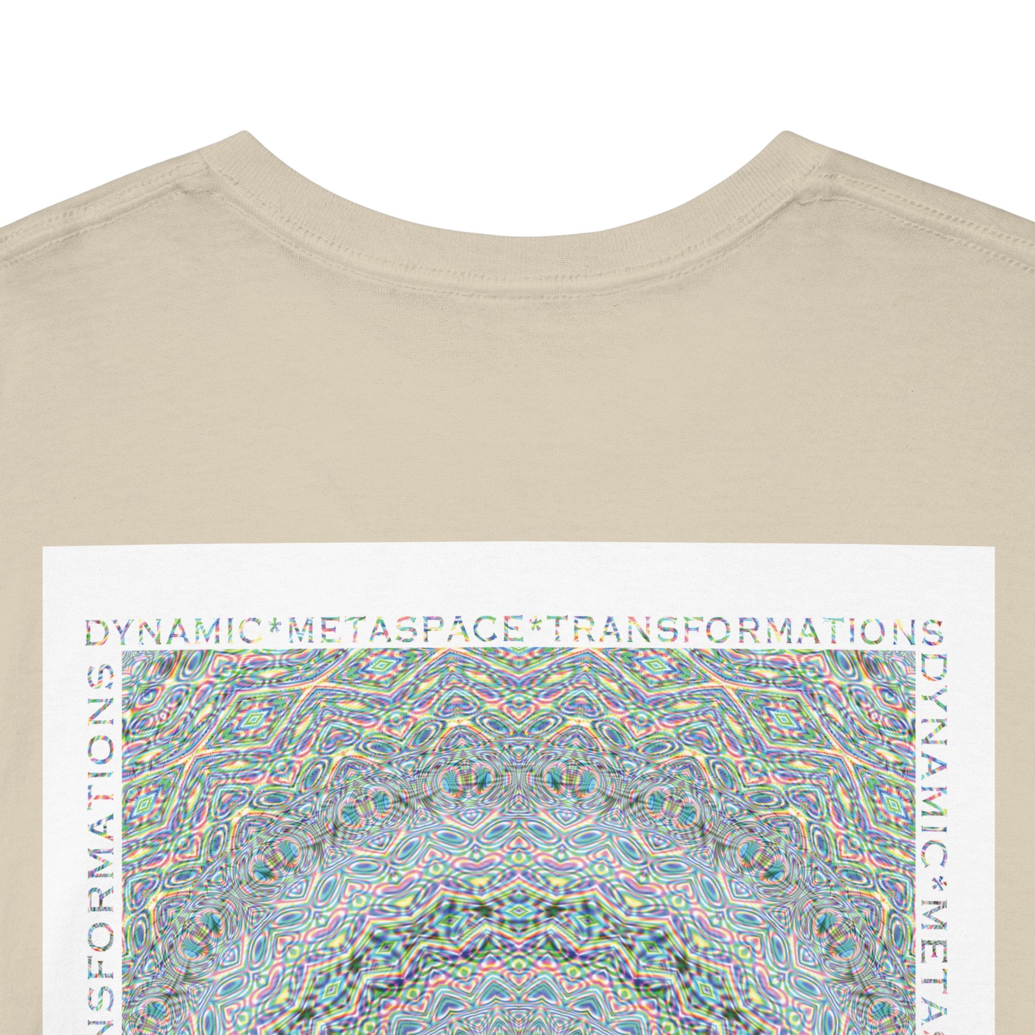 Unisex Heavy Cotton Tee (Back) - DMT Seer No.4